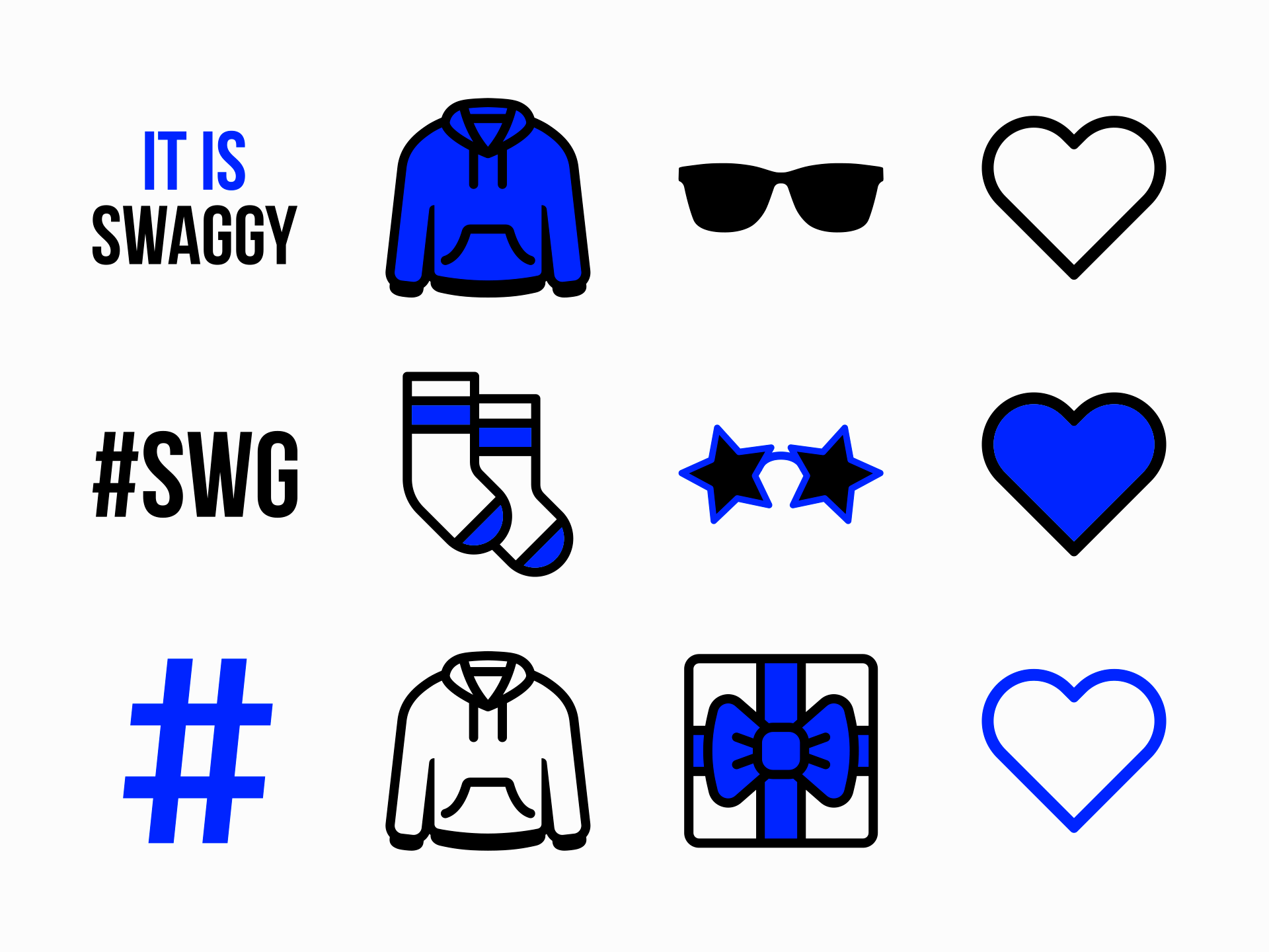 SWAGGY tg-pack — Изображение №2 — Графика, Анимация на Dprofile