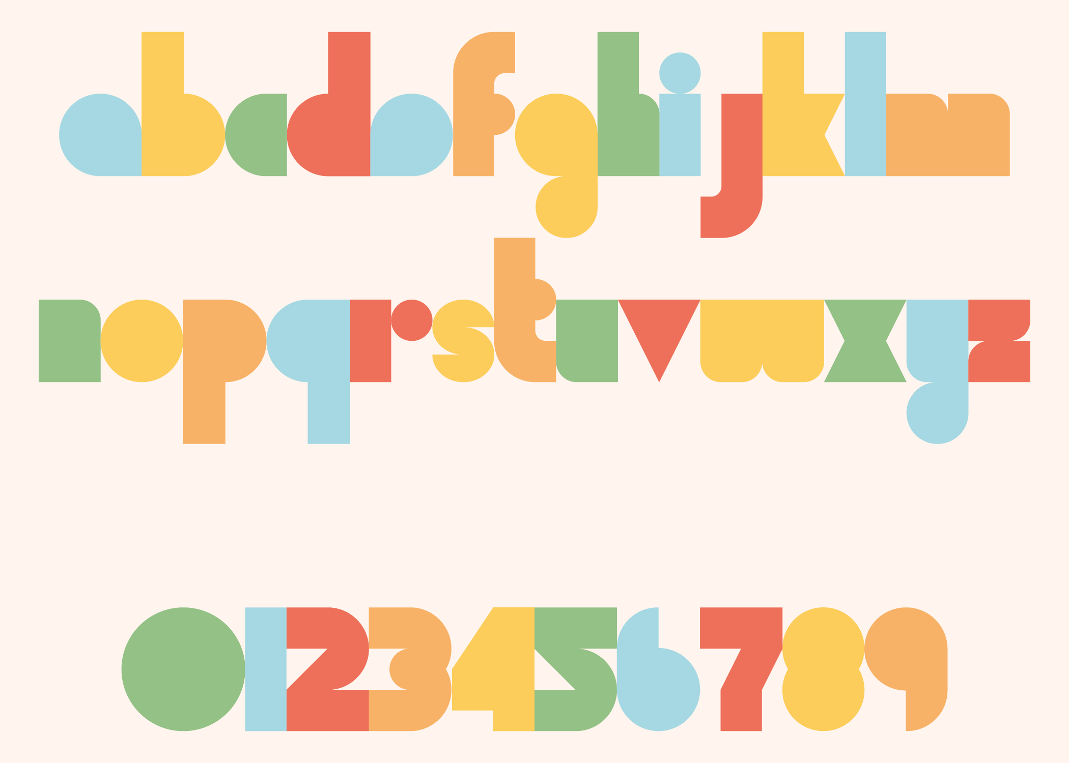 Blocky Font — Изображение №3 — Графика на Dprofile