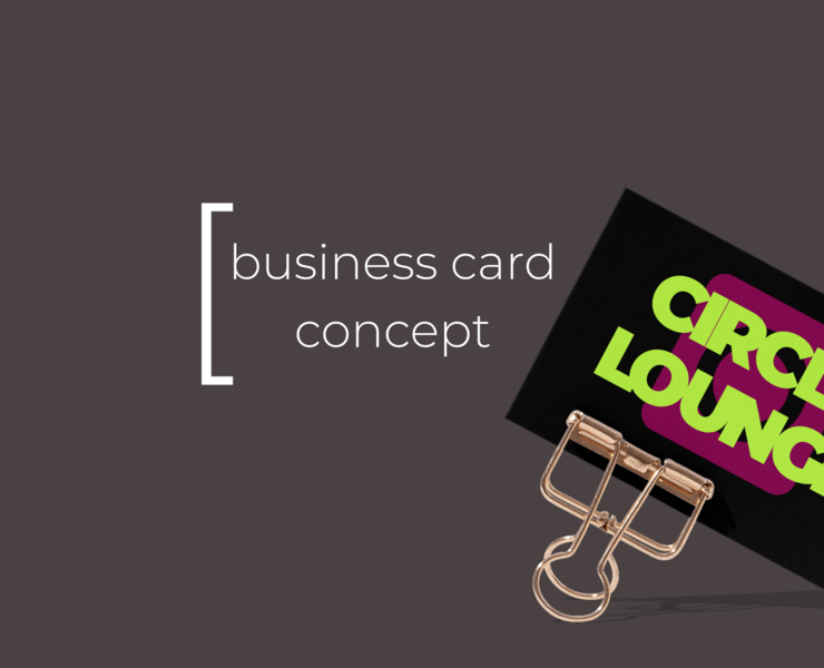 Визитка для лаунж-бара — Брендинг, Маркетинг на Dprofile
