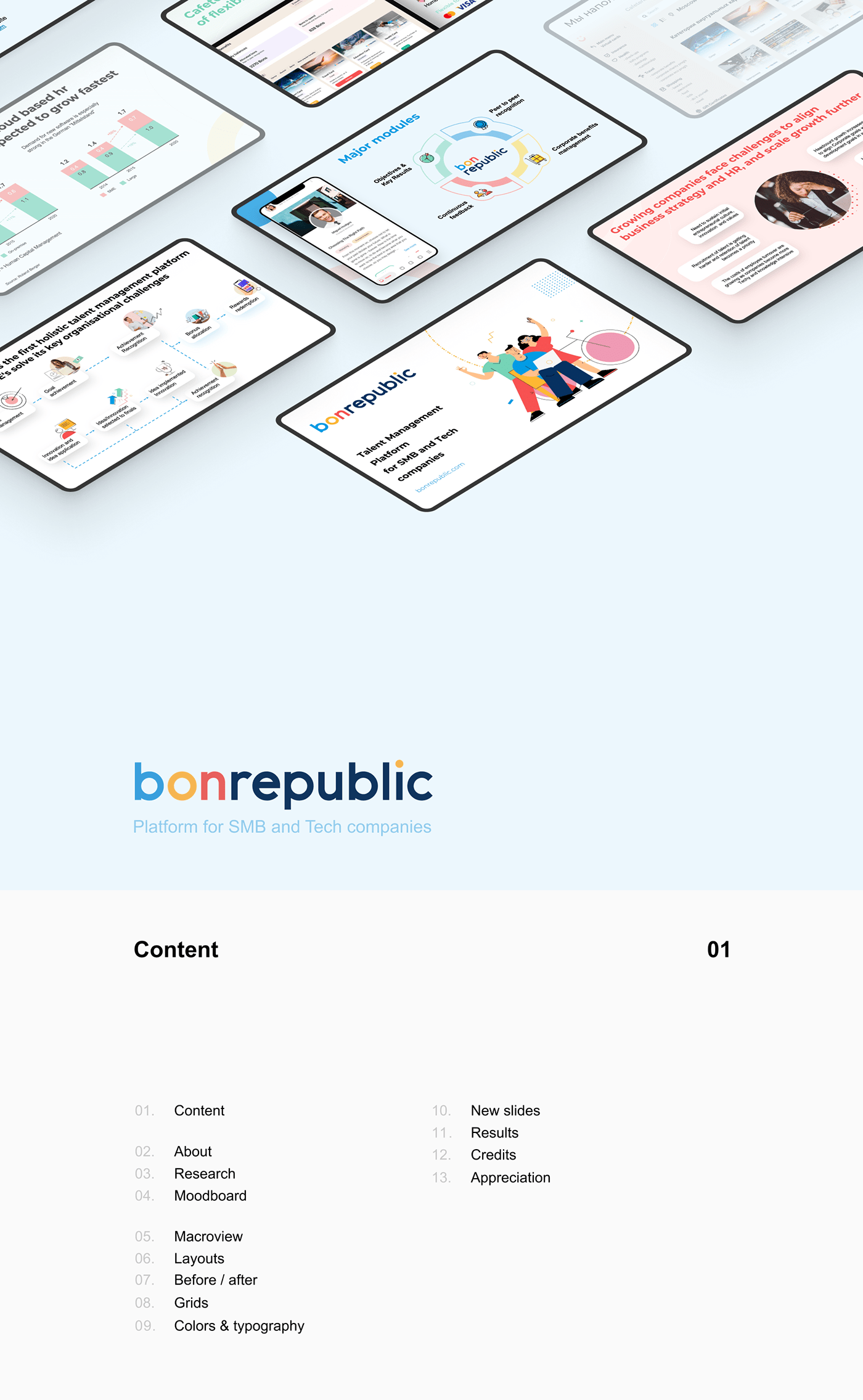 bonrepublic — PowerPoint presentation — Изображение №1 — Брендинг, Графика на Dprofile