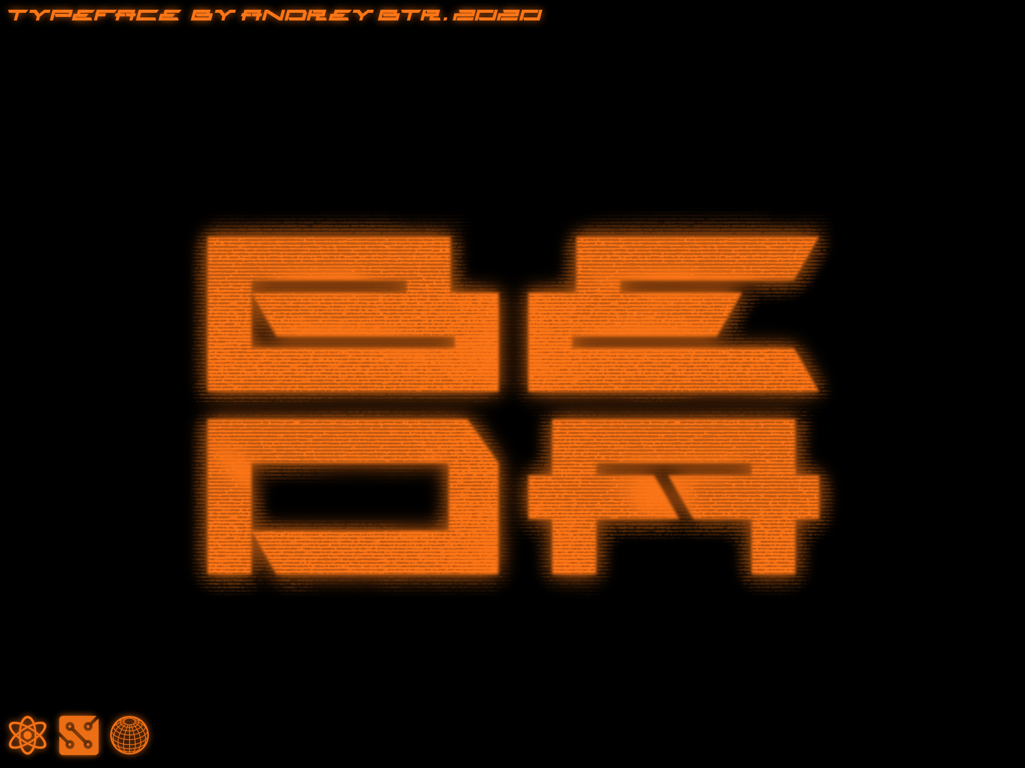 BEDA typeface — Изображение №1 — Брендинг, Графика на Dprofile