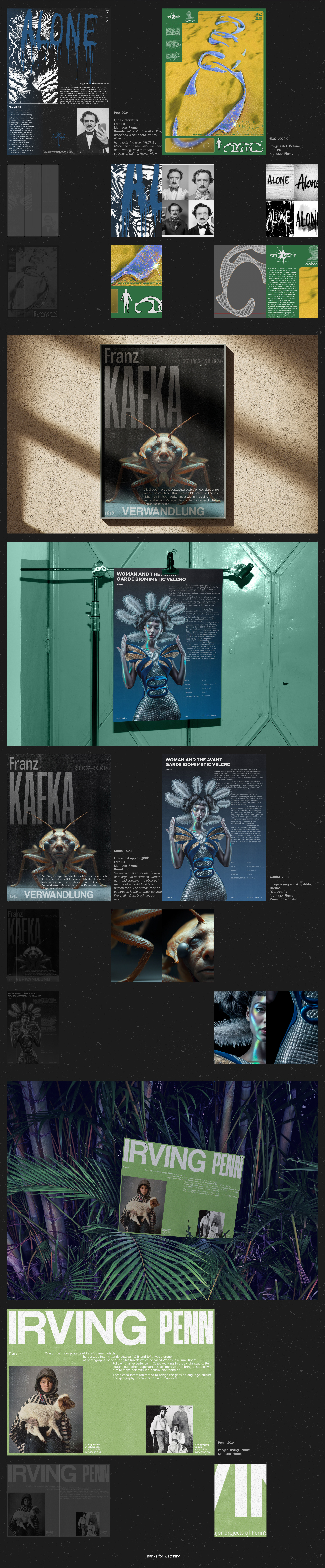 Selected poster works — Изображение №3 — Графика, 3D на Dprofile