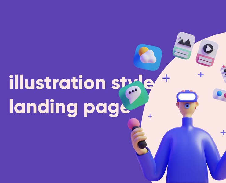 Landing Page — Интерфейсы на Dprofile