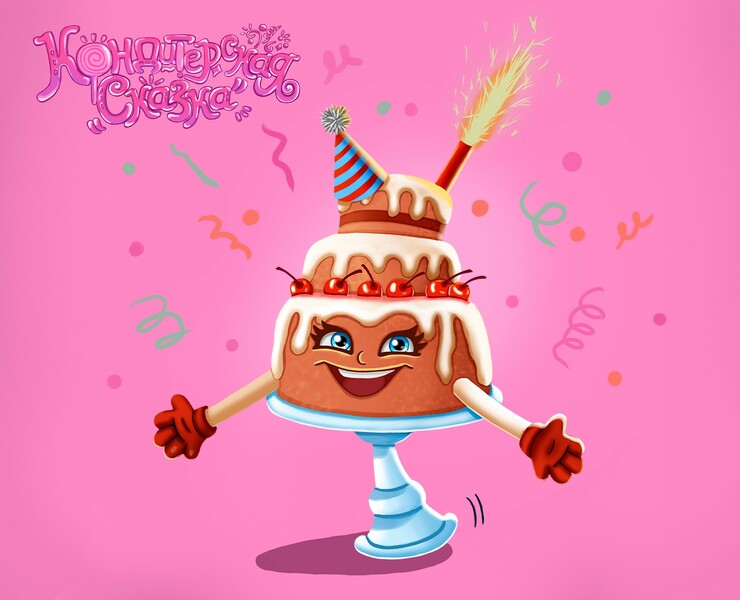 Brand character design "Tortinka" — Иллюстрация, Маркетинг на Dprofile