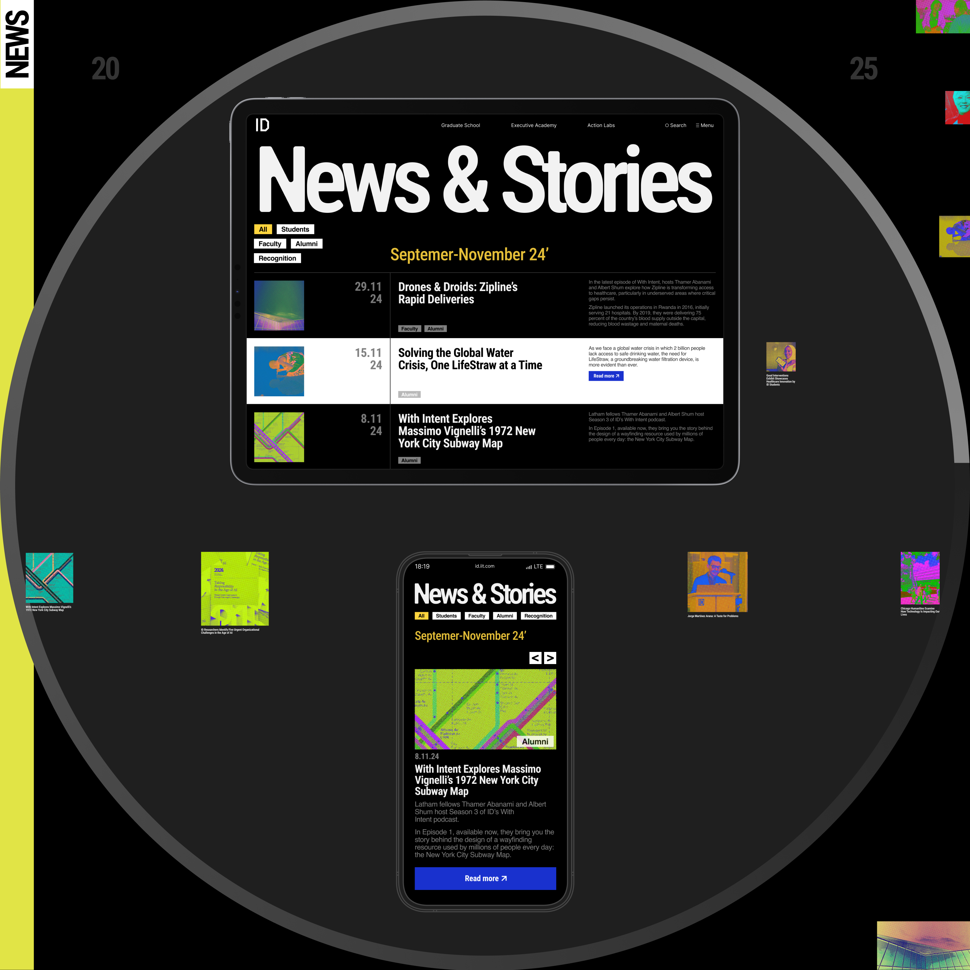 Institute of design (Illinois tech) — Изображение №11 — Интерфейсы, Брендинг на Dprofile