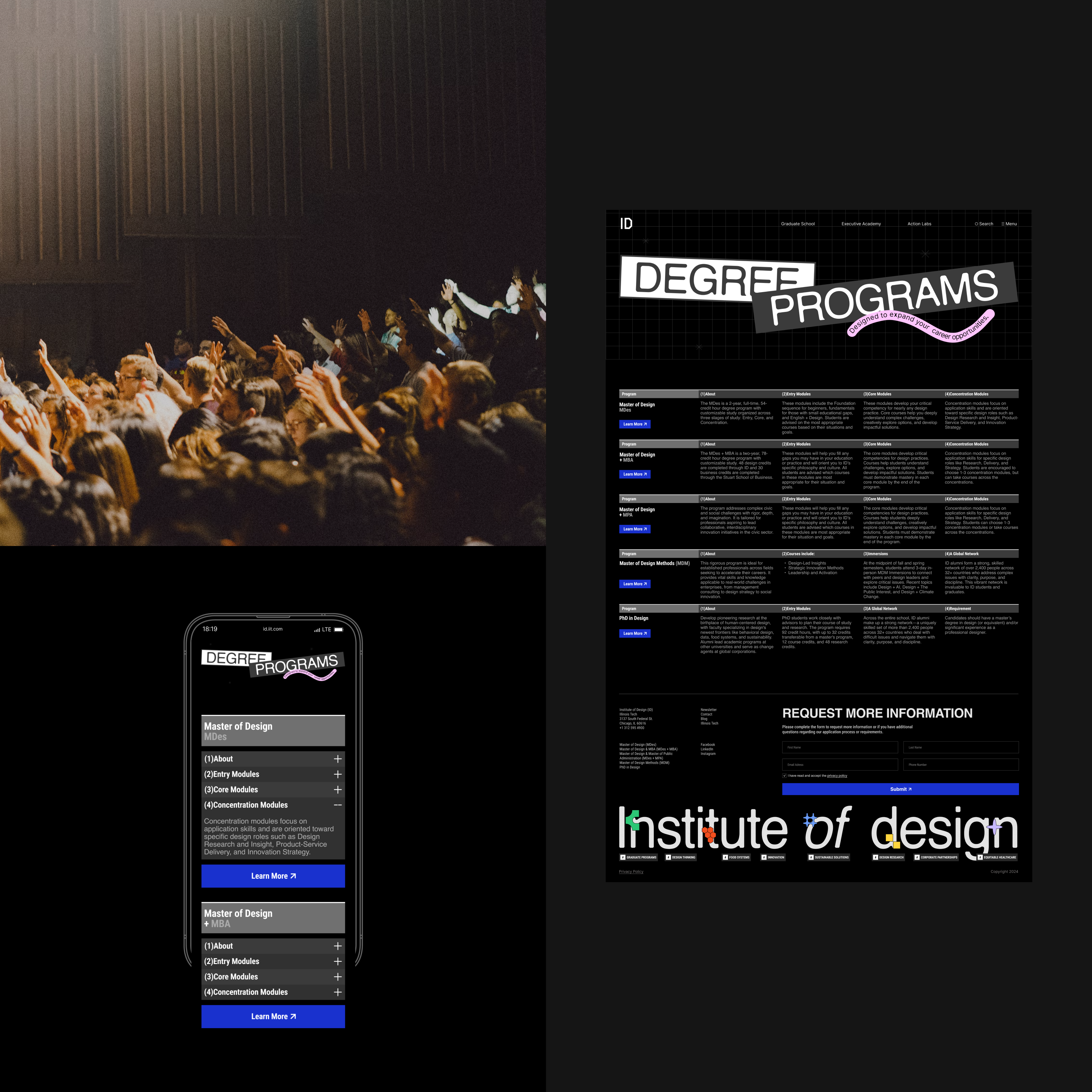 Institute of design (Illinois tech) — Изображение №8 — Интерфейсы, Брендинг на Dprofile