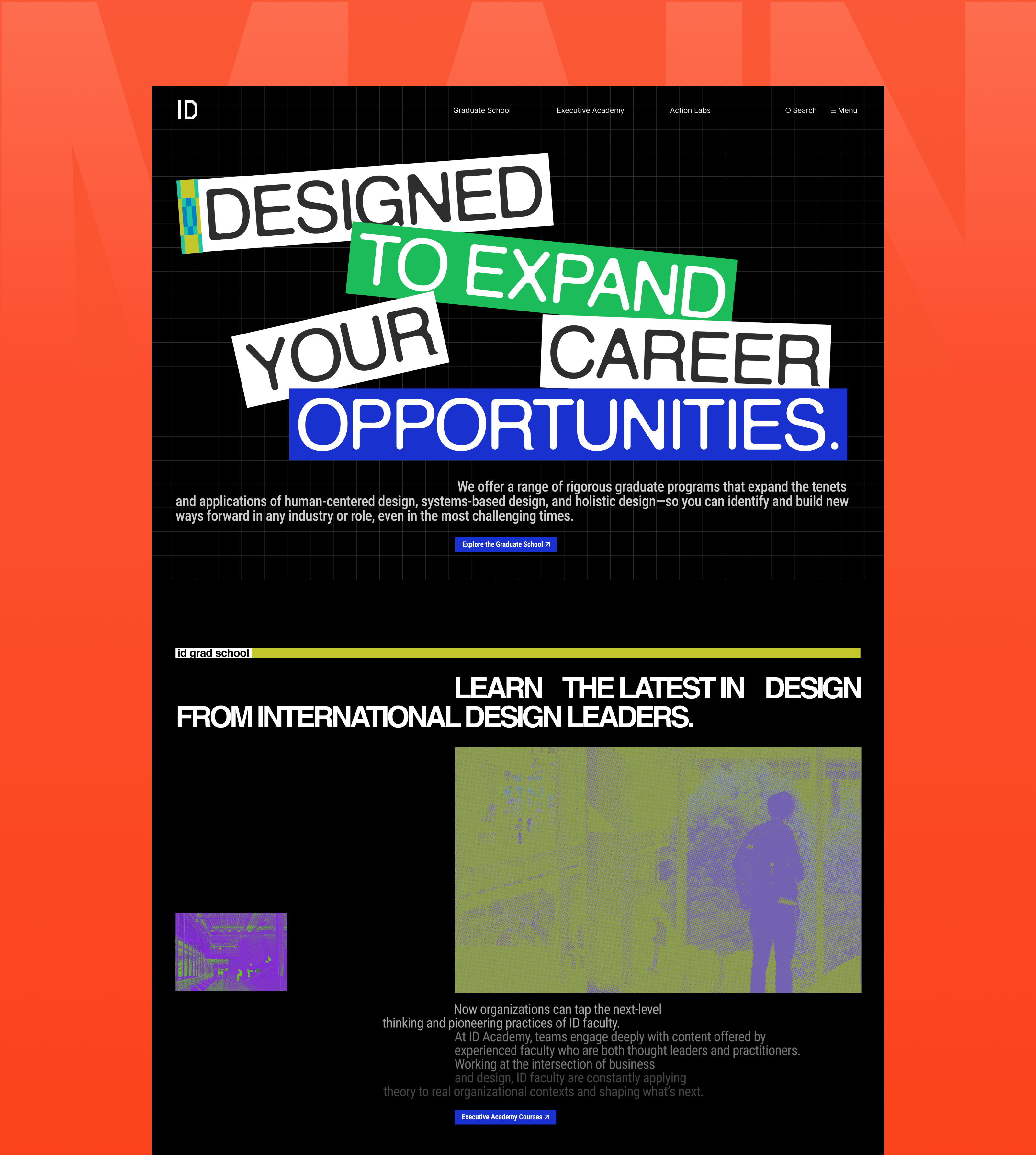 Institute of design (Illinois tech) — Изображение №2 — Интерфейсы, Брендинг на Dprofile