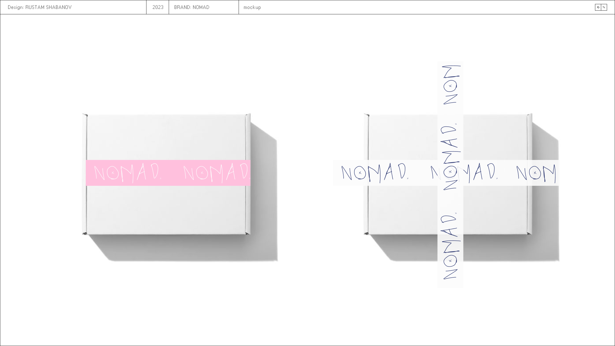 Фирменный стиль для бренда Nomad — Изображение №6 — Брендинг на Dprofile