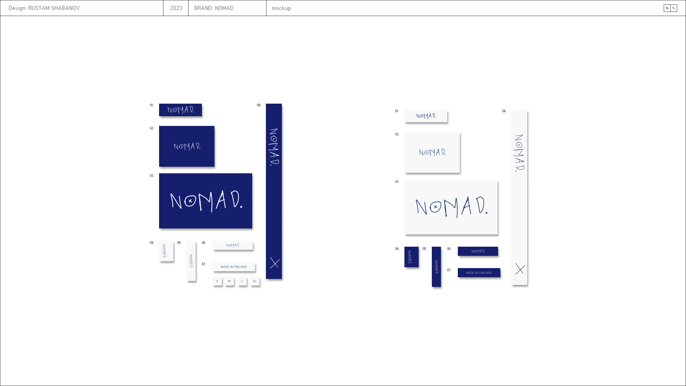Фирменный стиль для бренда Nomad — Изображение №12 — Брендинг на Dprofile