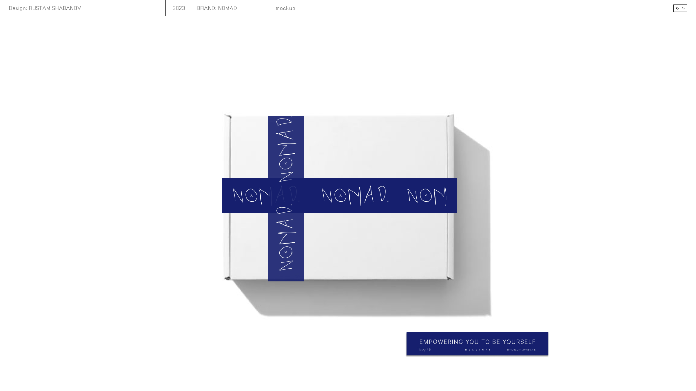 Фирменный стиль для бренда Nomad — Изображение №5 — Брендинг на Dprofile
