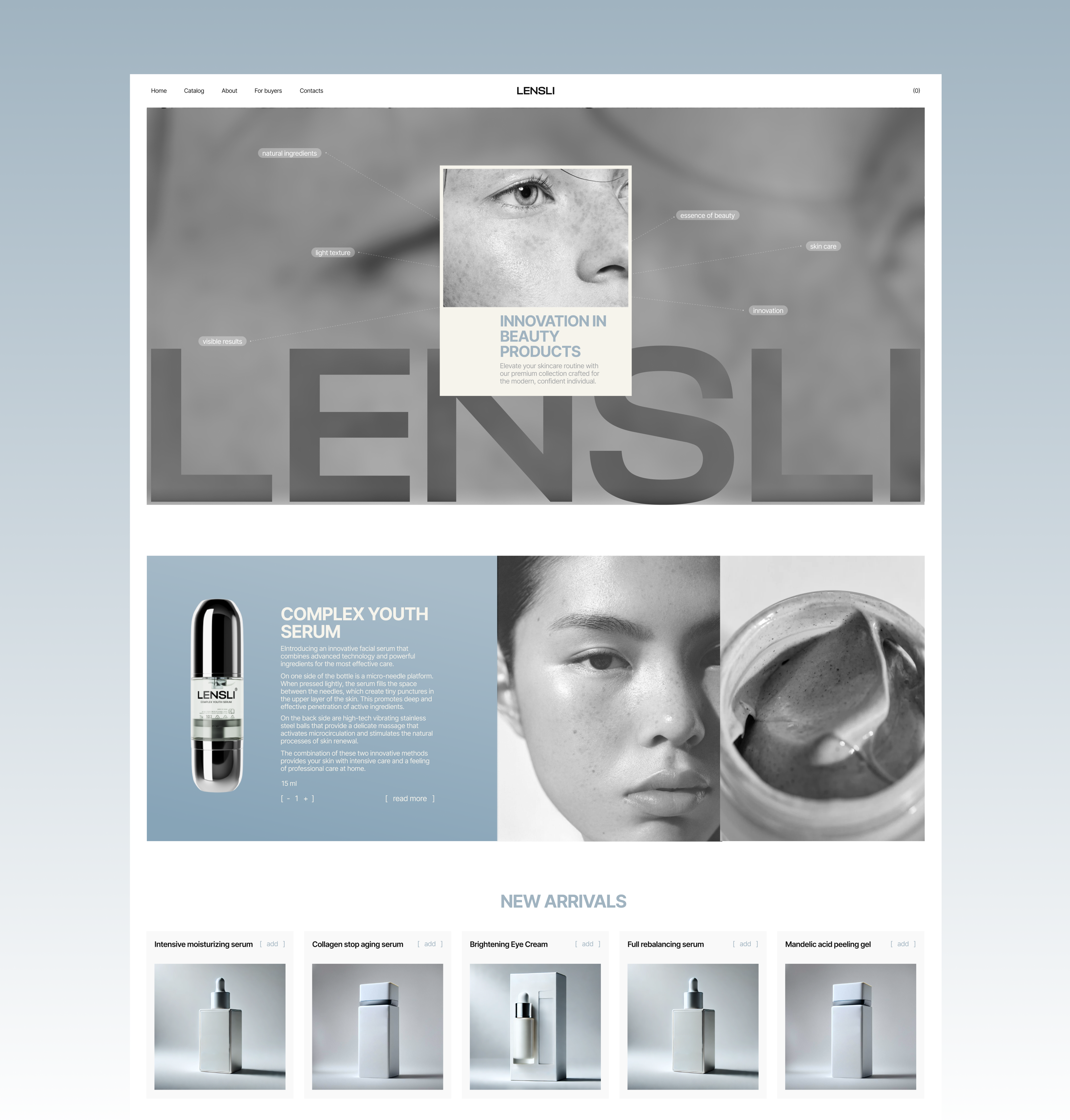 Lensli — Изображение №3 — Интерфейсы, 3D на Dprofile