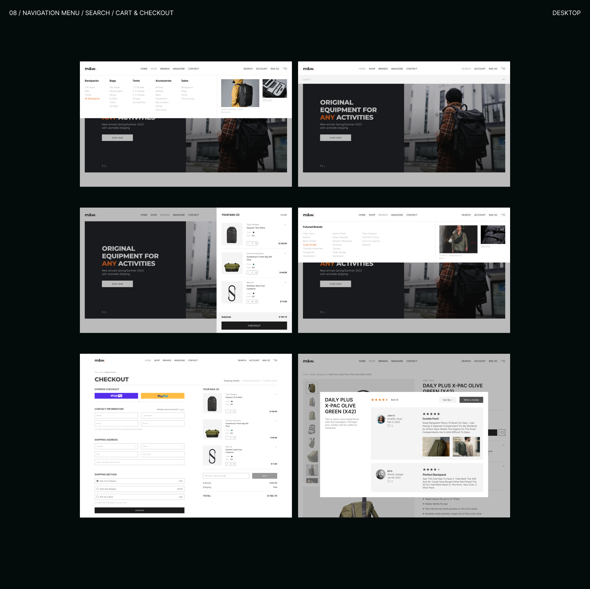 Technologic Stuff Store | E-Commerce Design Concept — Изображение №10 — Интерфейсы на Dprofile