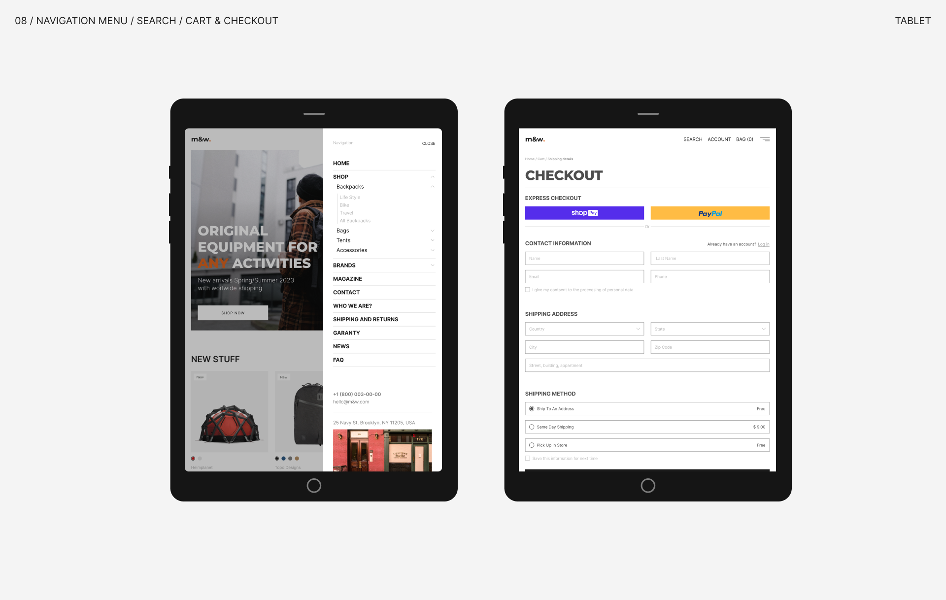 Technologic Stuff Store | E-Commerce Design Concept — Изображение №11 — Интерфейсы на Dprofile