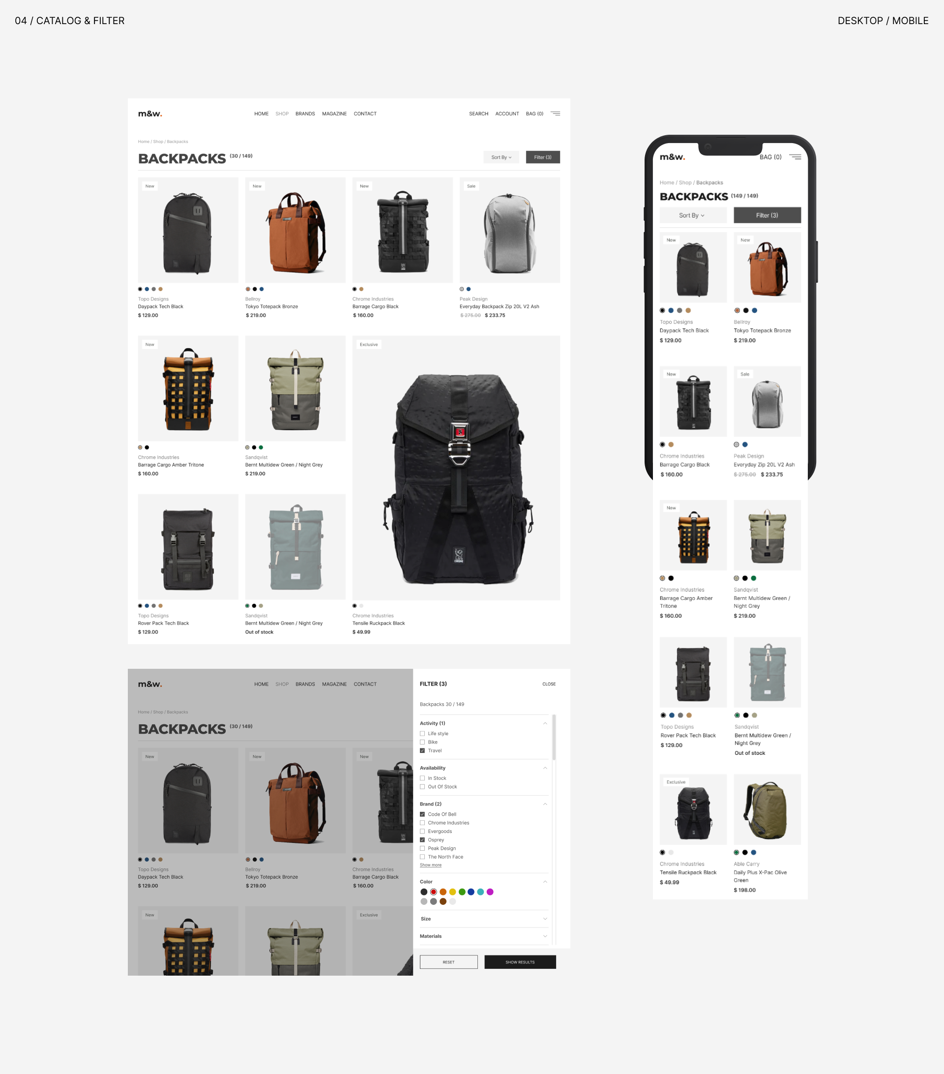 Technologic Stuff Store | E-Commerce Design Concept — Изображение №6 — Интерфейсы на Dprofile