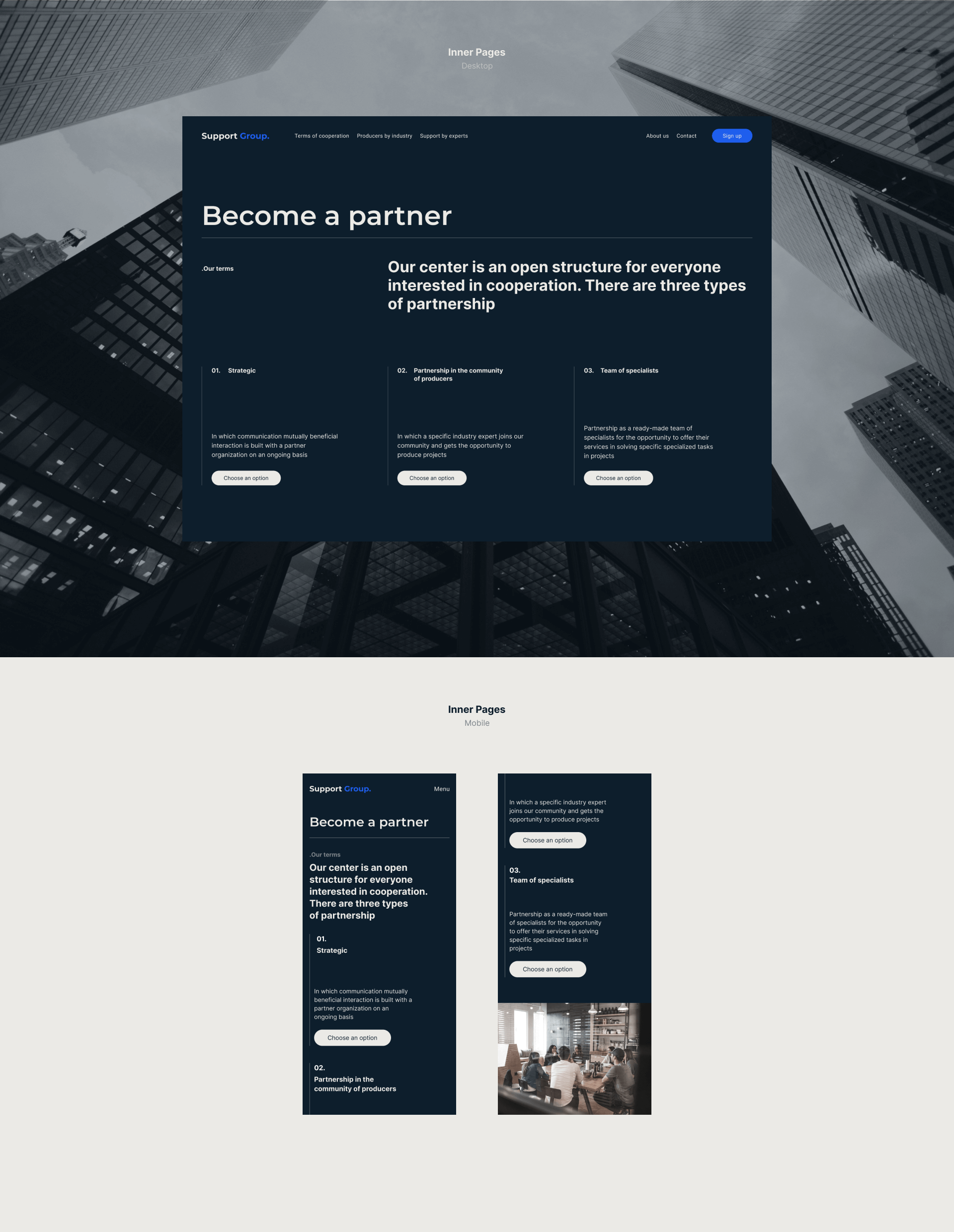 Бизнес Агенство SG | Website — Изображение №11 — Интерфейсы на Dprofile