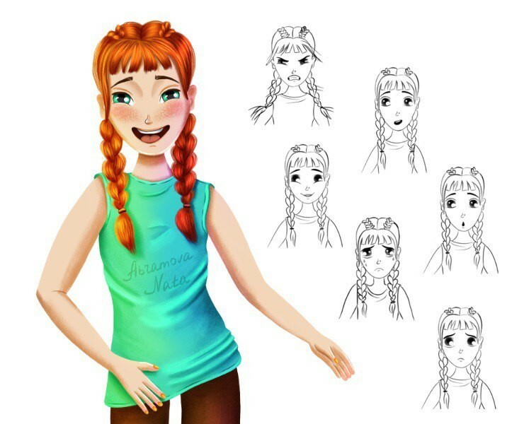 Character development Vasilisa на Dprofile