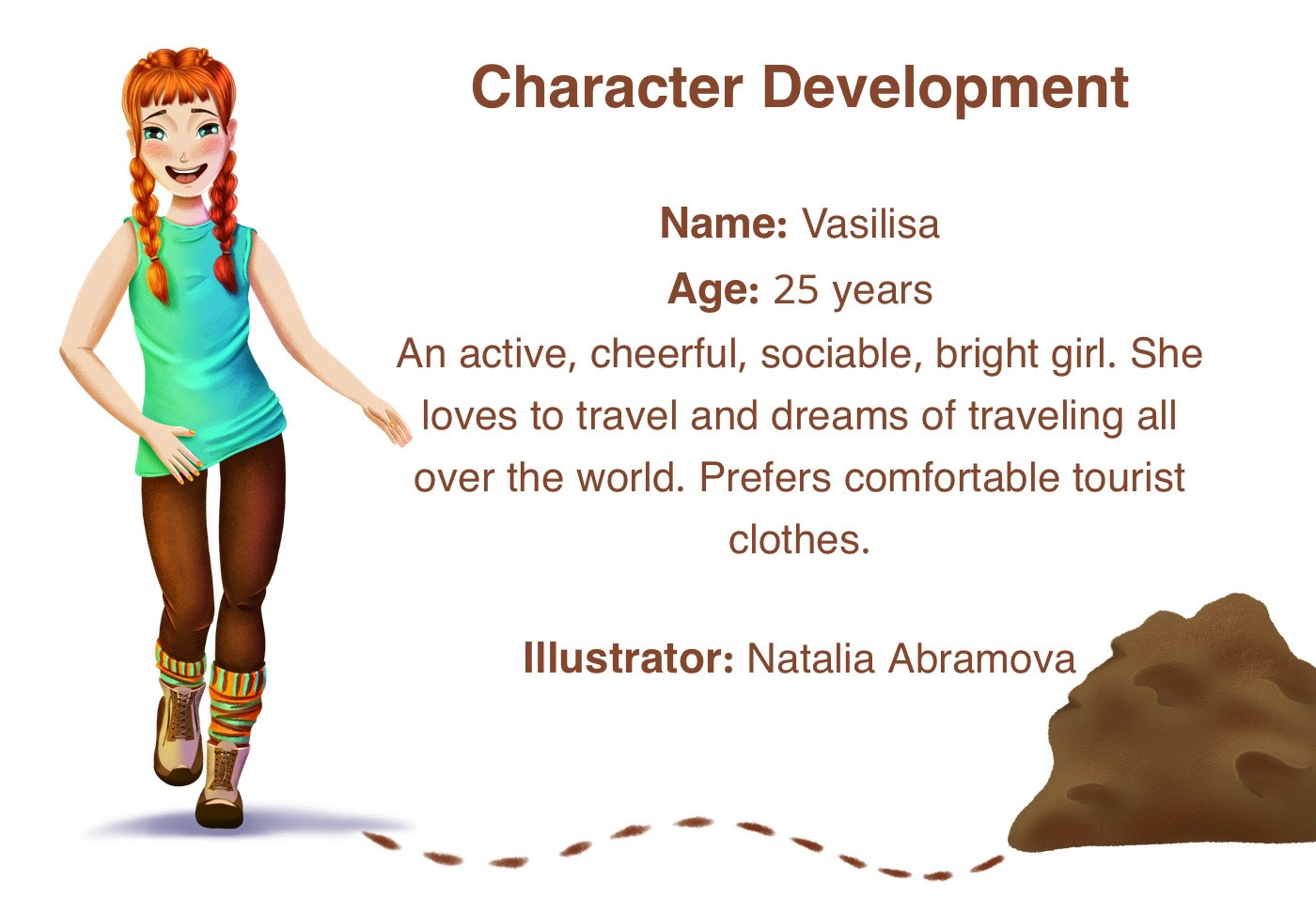 Character development Vasilisa — Изображение №1 — Брендинг, Иллюстрация на Dprofile