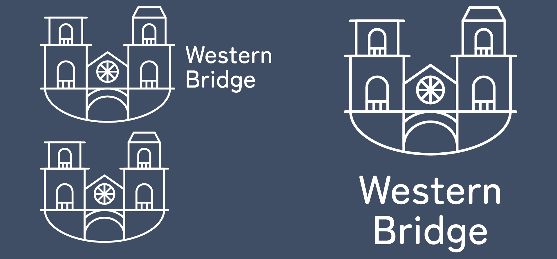 Логотип для компании «Western Bridge» — Изображение №4 — Брендинг на Dprofile