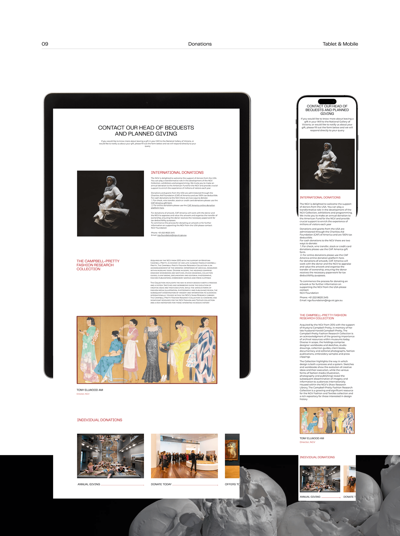 National Gallery of Victoria |Redesign concept — Изображение №11 — Интерфейсы на Dprofile