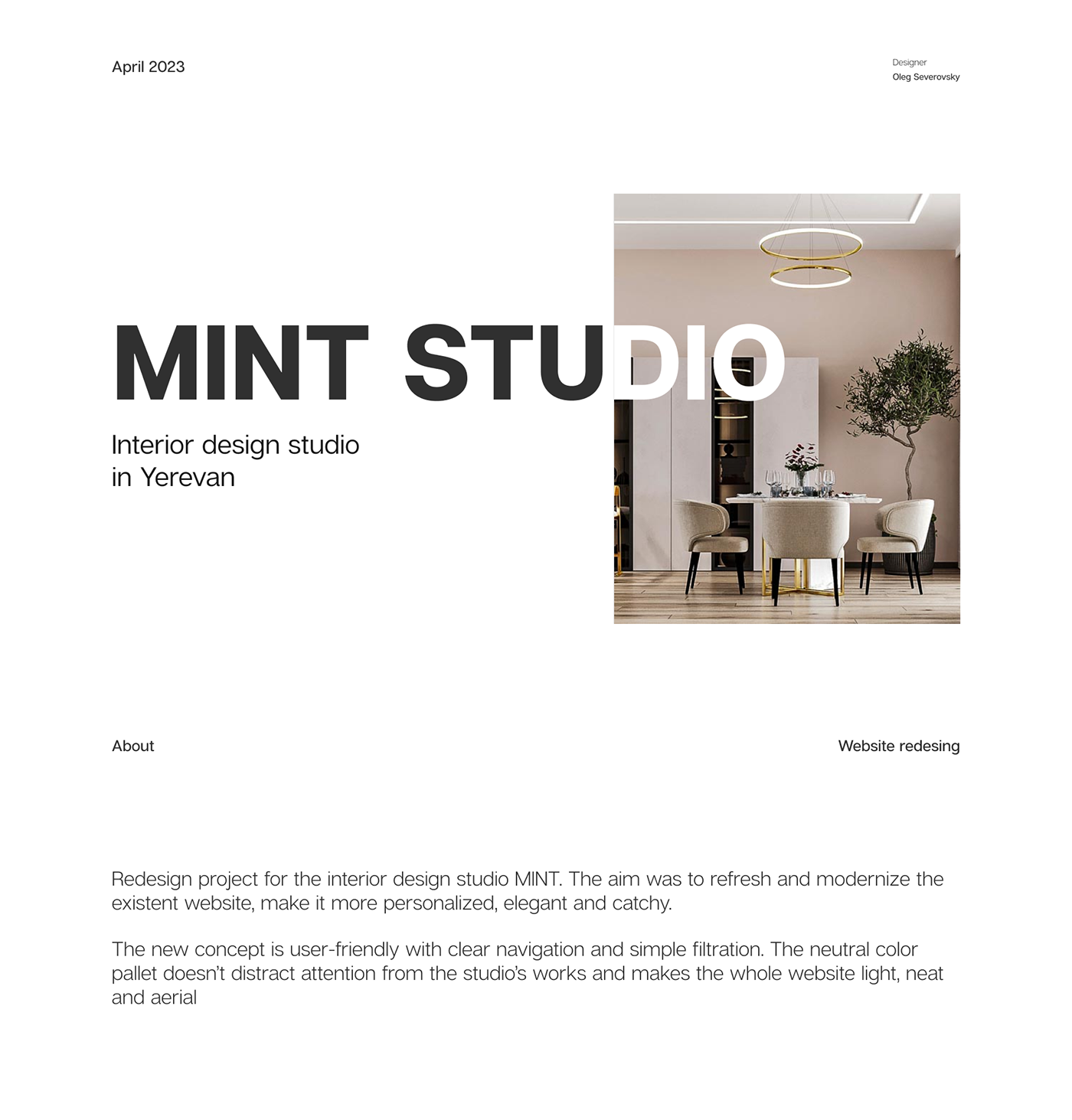 MINT STUDIO — Изображение №1 — Интерфейсы на Dprofile