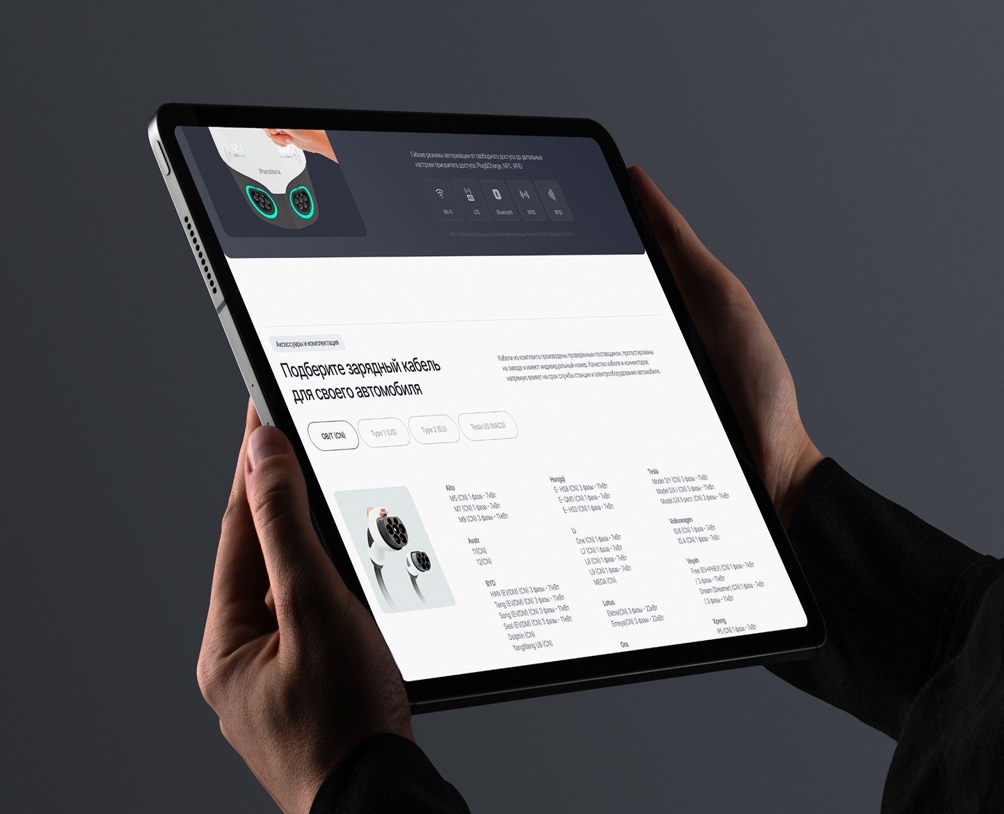 Pandora Volt | Website design на Dprofile