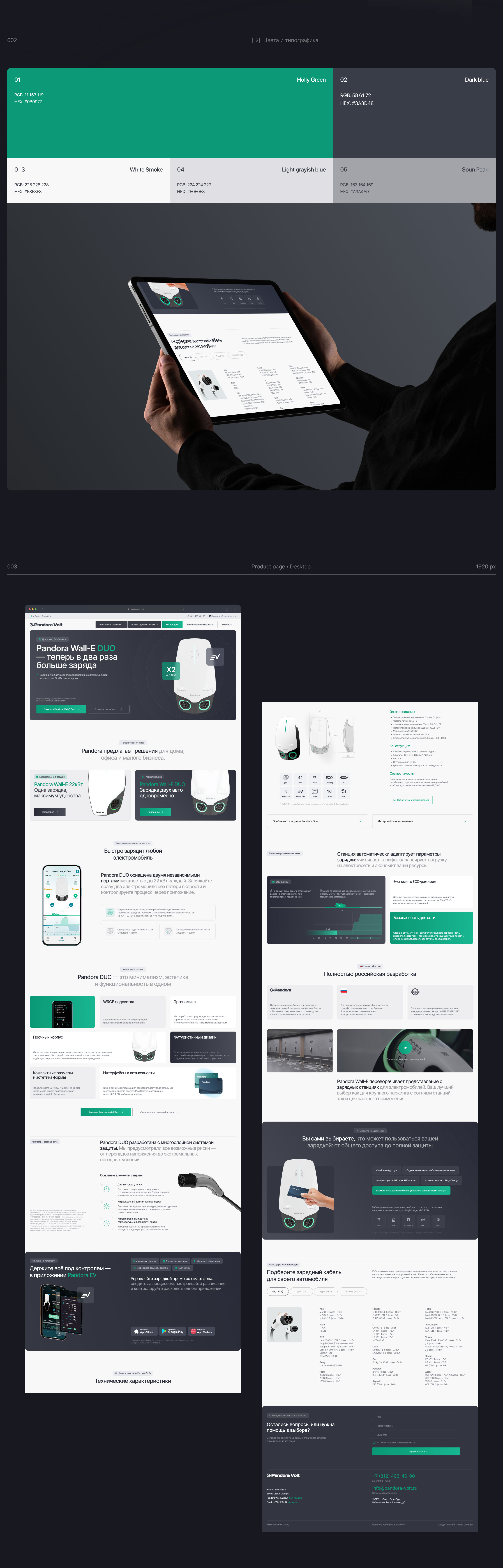 Pandora Volt | Website design — Изображение №4 — Интерфейсы, Графика на Dprofile