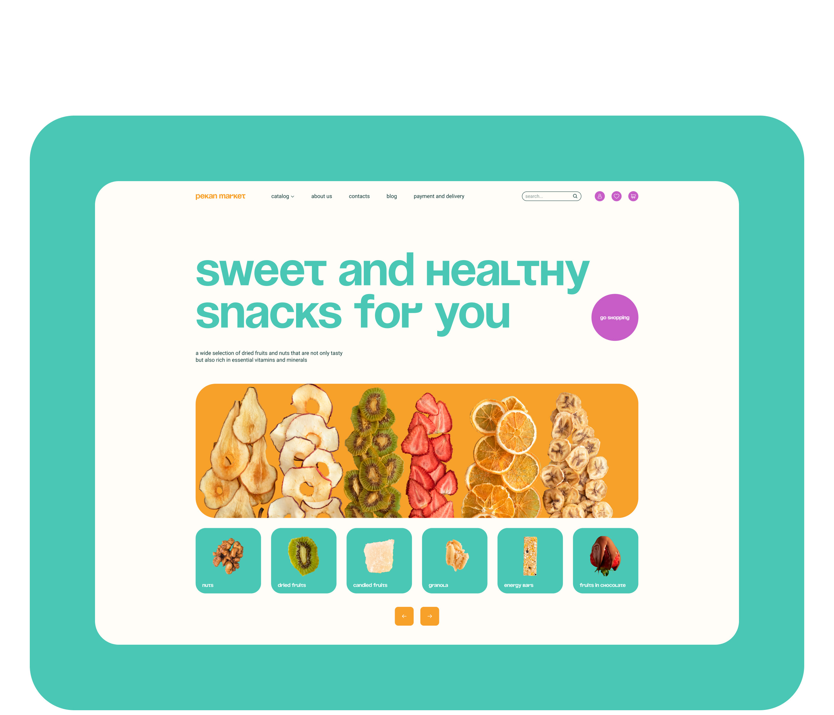 Pecan market — Изображение №2 — Интерфейсы на Dprofile