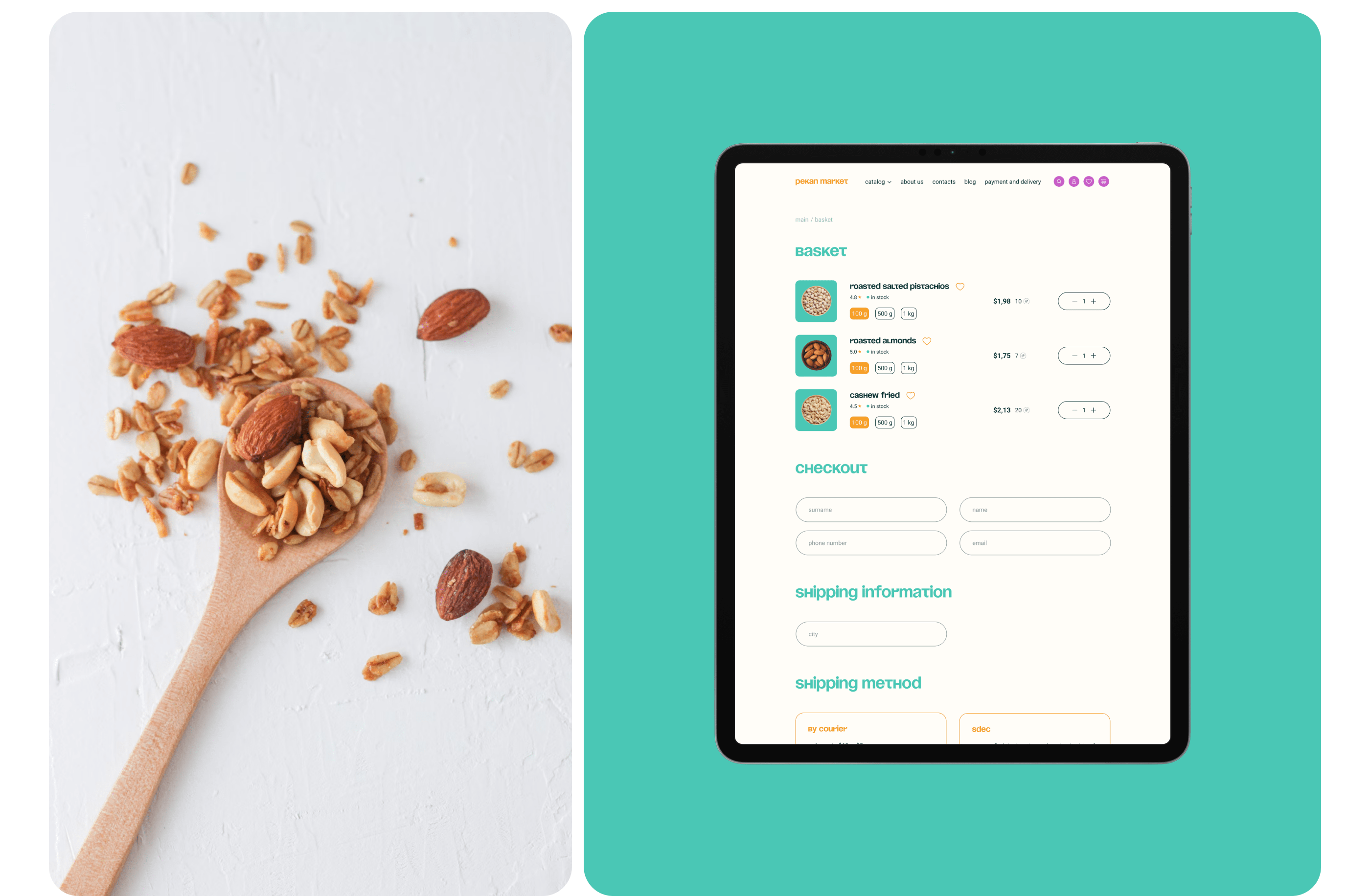 Pecan market — Изображение №25 — Интерфейсы на Dprofile