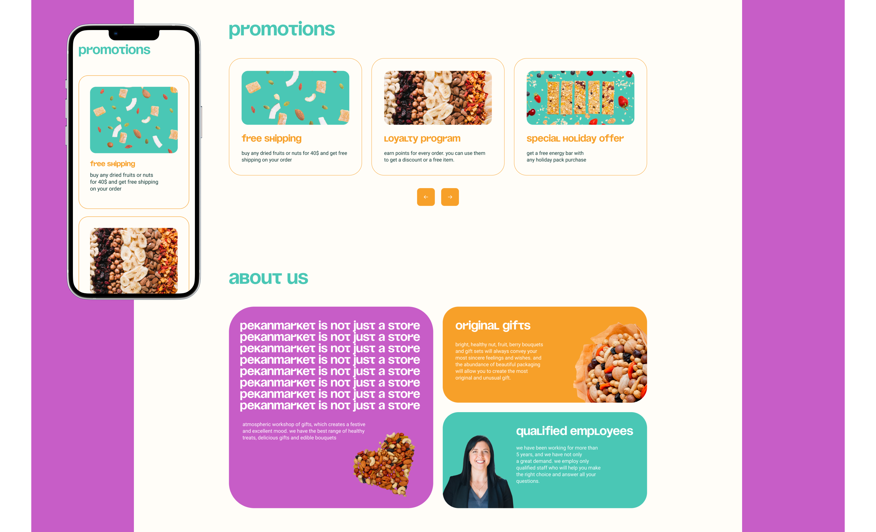 Pecan market — Изображение №9 — Интерфейсы на Dprofile