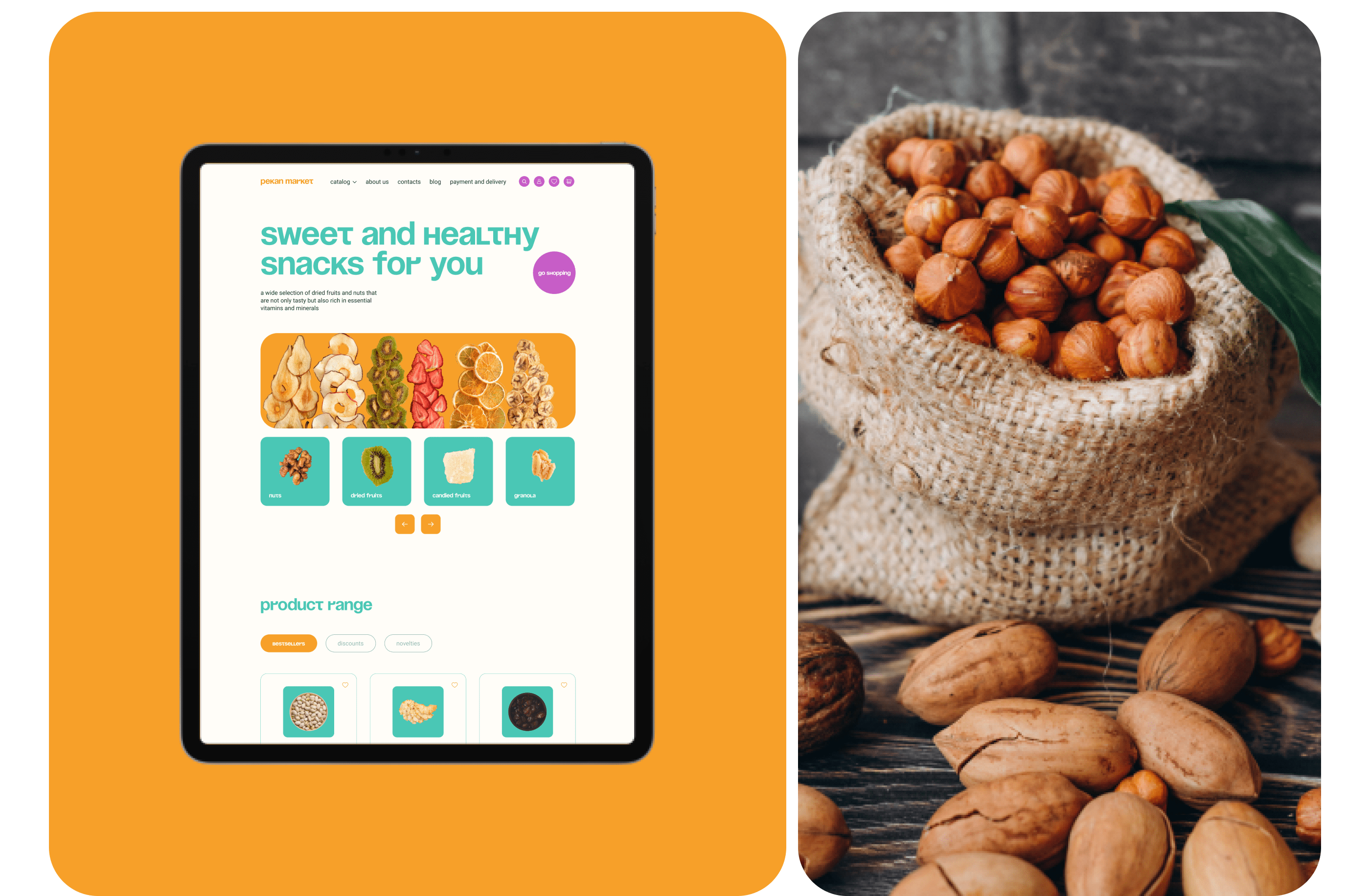 Pecan market — Изображение №12 — Интерфейсы на Dprofile