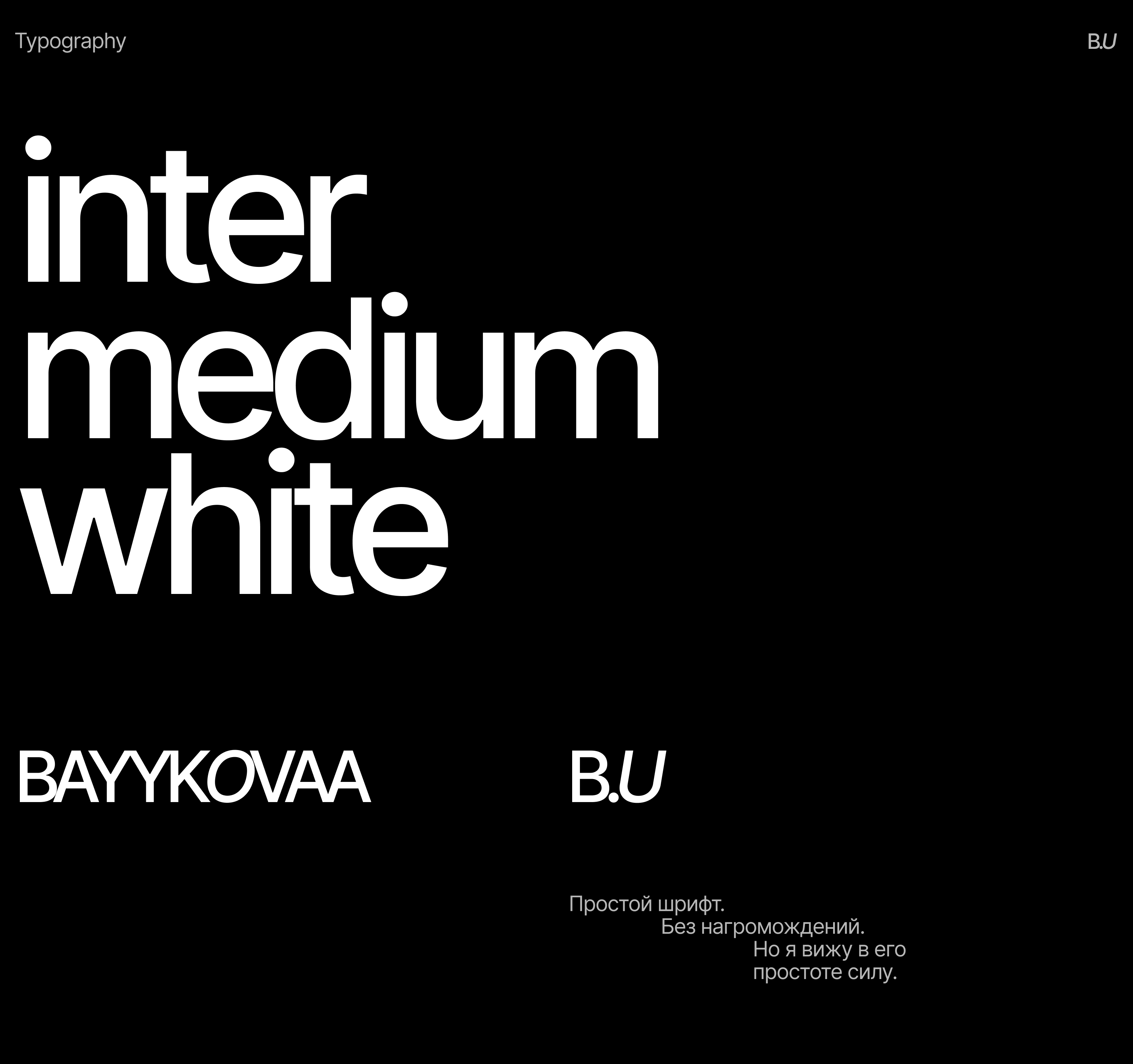 Ulya Baykova — Изображение №4 — Брендинг на Dprofile