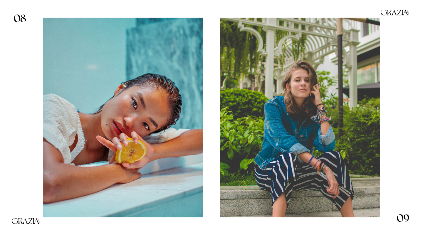 Grazia magazine rebranding — Изображение №2 — Графика, Маркетинг на Dprofile