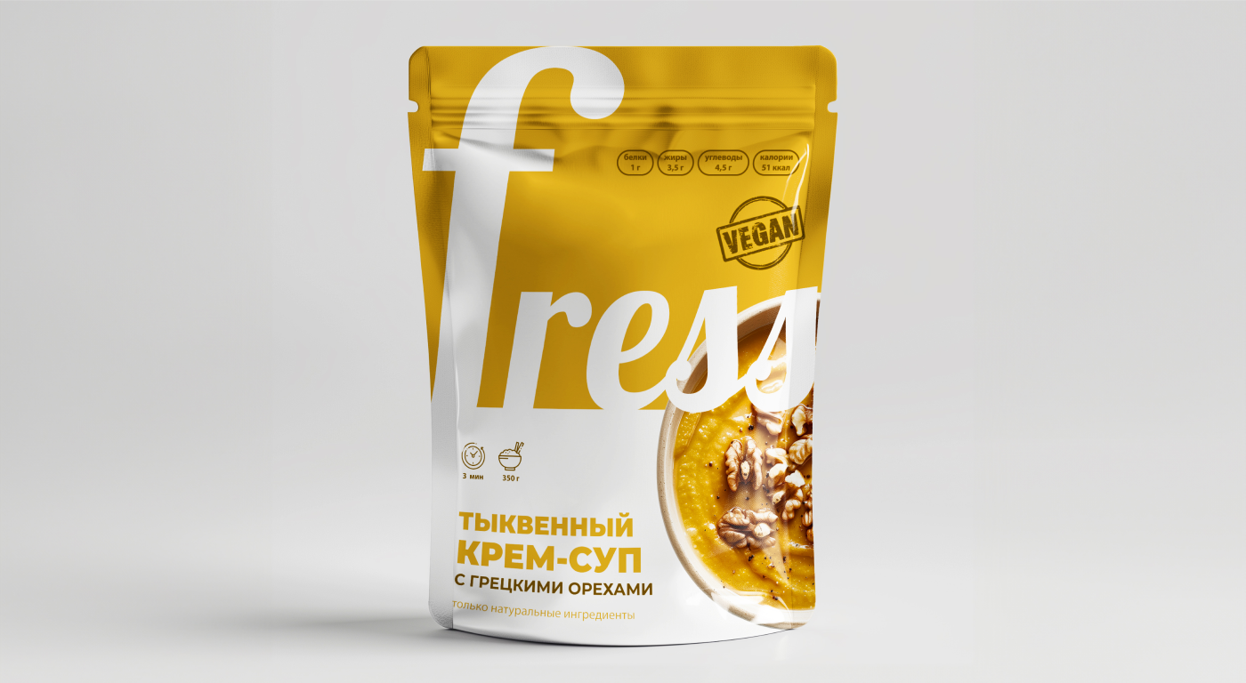 FRESS — готовые блюда — Изображение №8 — Брендинг на Dprofile