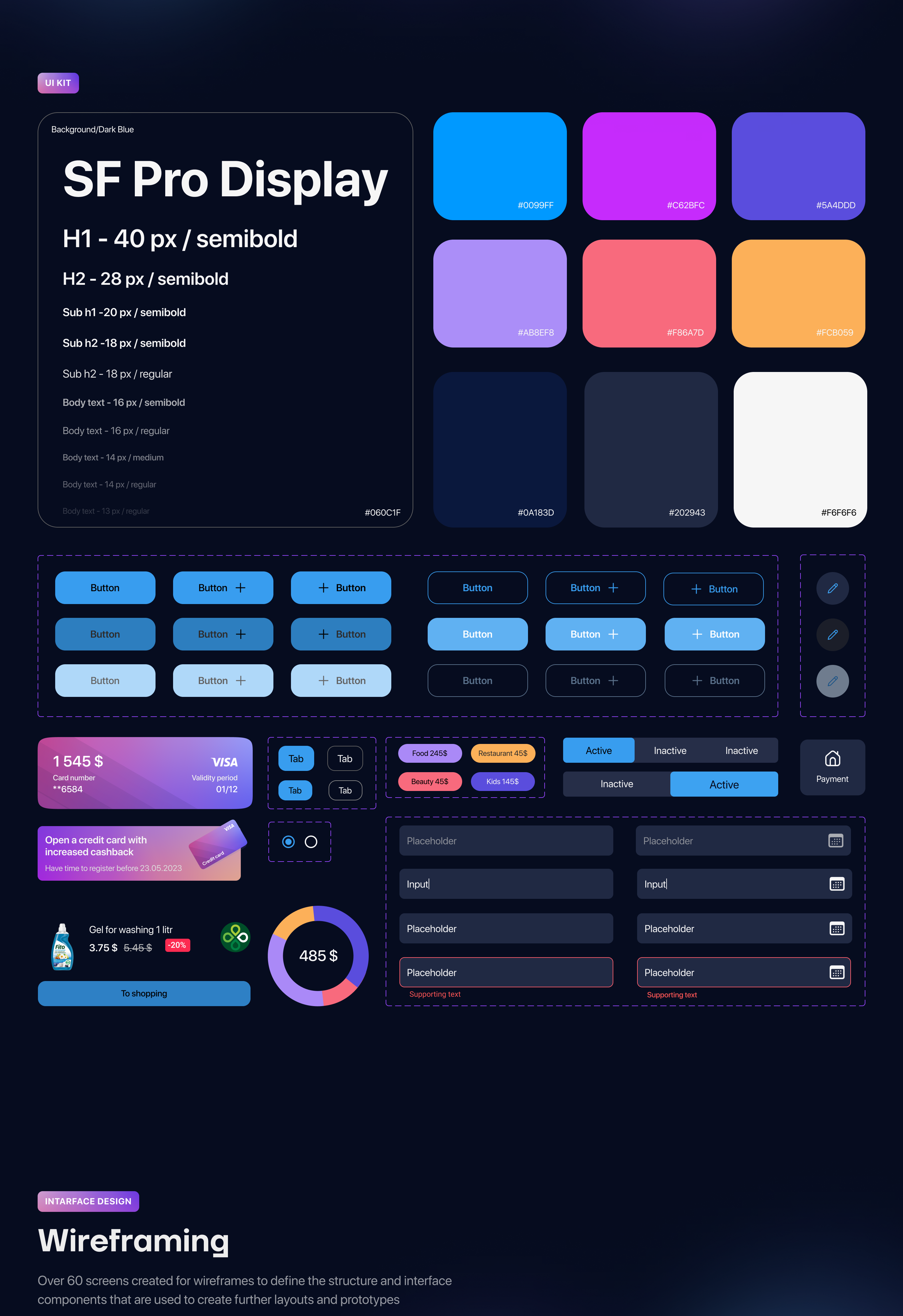 FinCon Bank - mobile bank iOS app UX/UI — Изображение №6 — Интерфейсы на Dprofile