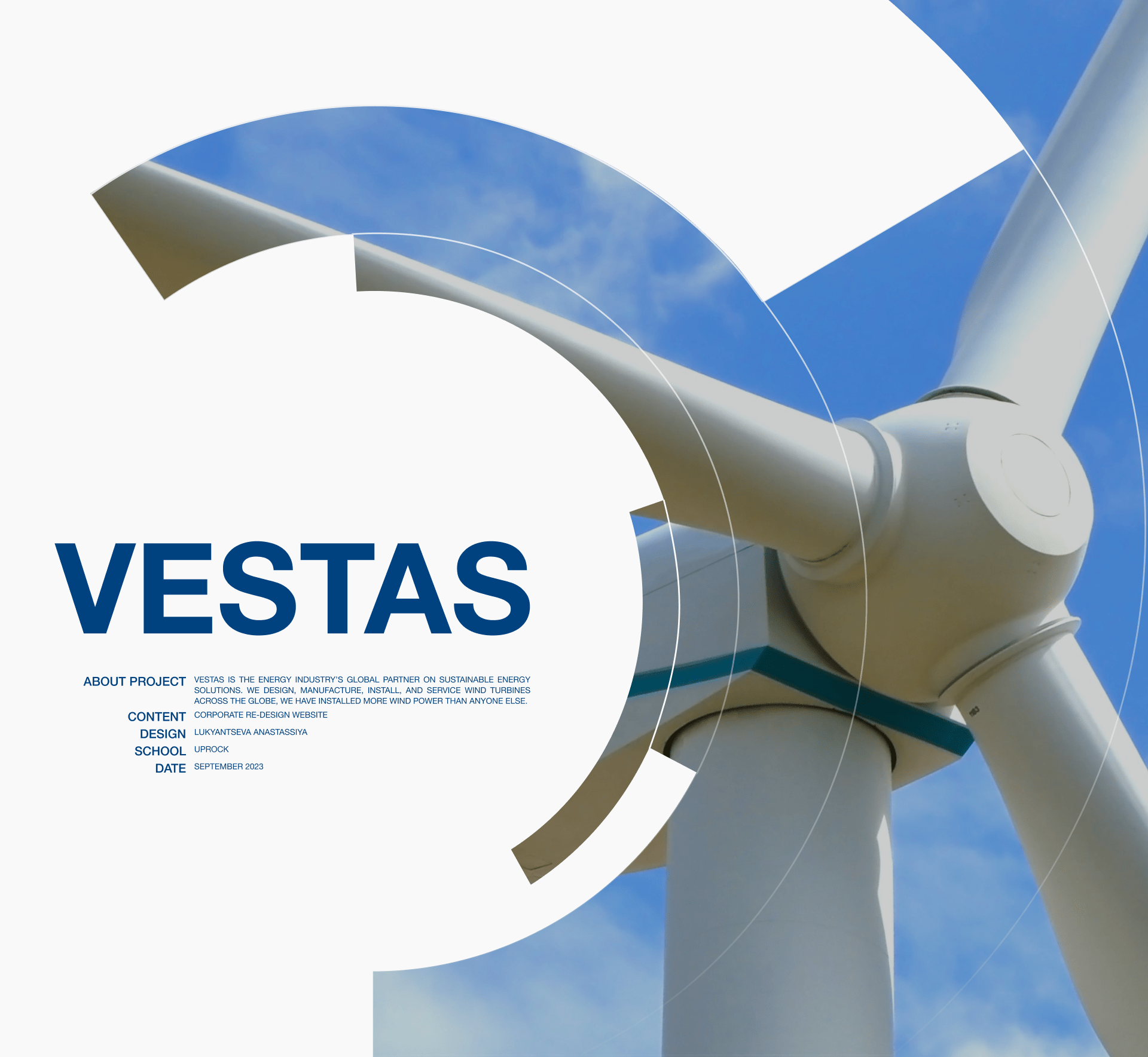 VESTAS | Corporate website | (RE)design concept — Изображение №1 — Интерфейсы на Dprofile