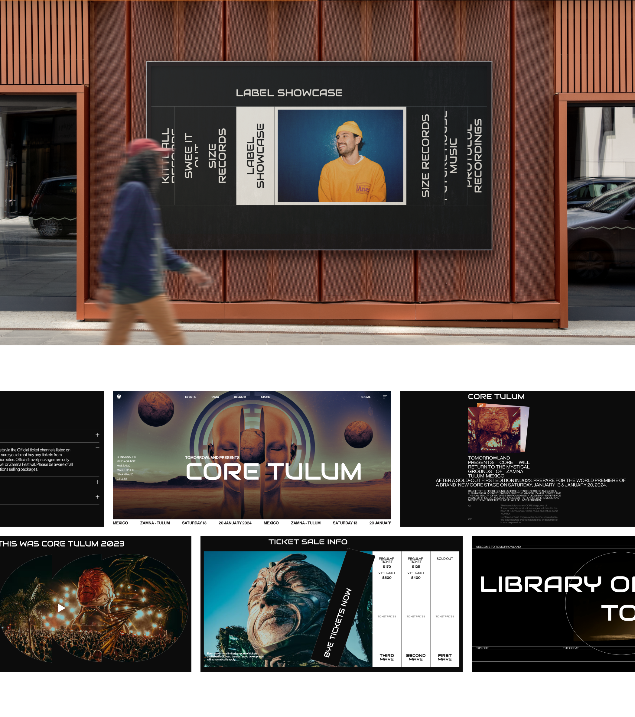 TOMORROWLAND | News website | (RE)design concept — Изображение №7 — Интерфейсы на Dprofile