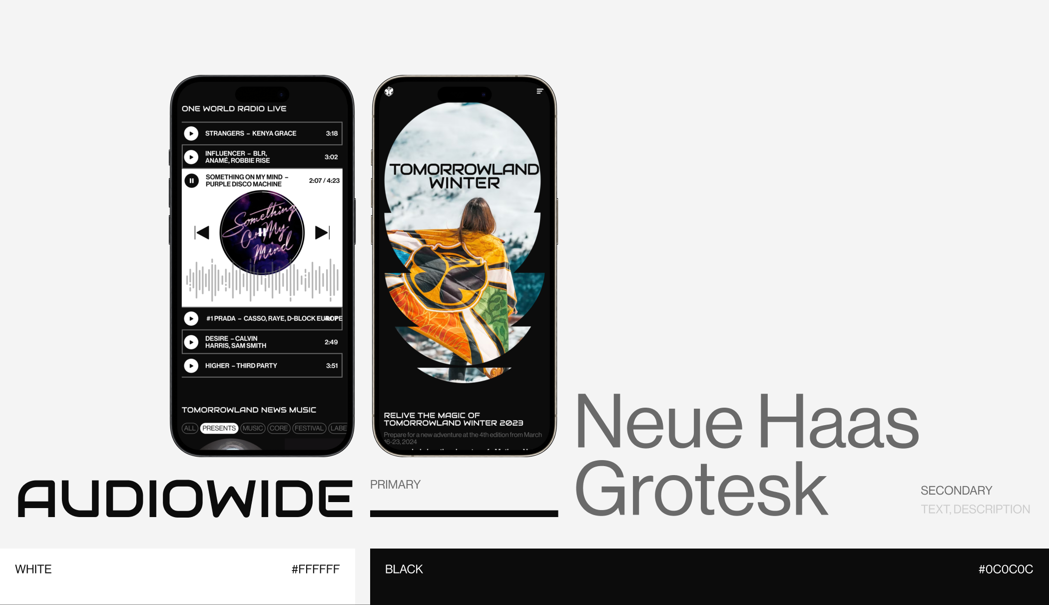 TOMORROWLAND | News website | (RE)design concept — Изображение №5 — Интерфейсы на Dprofile