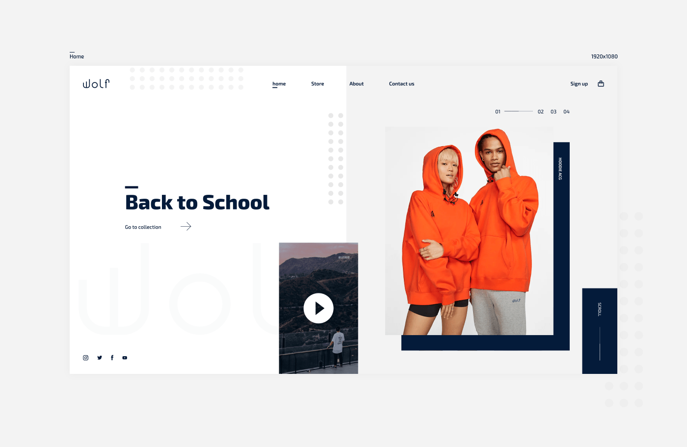 Wolf - online store — Изображение №6 — Интерфейсы, Брендинг на Dprofile