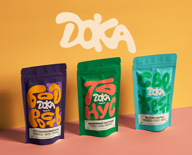 Doka-чай — Брендинг на Dprofile