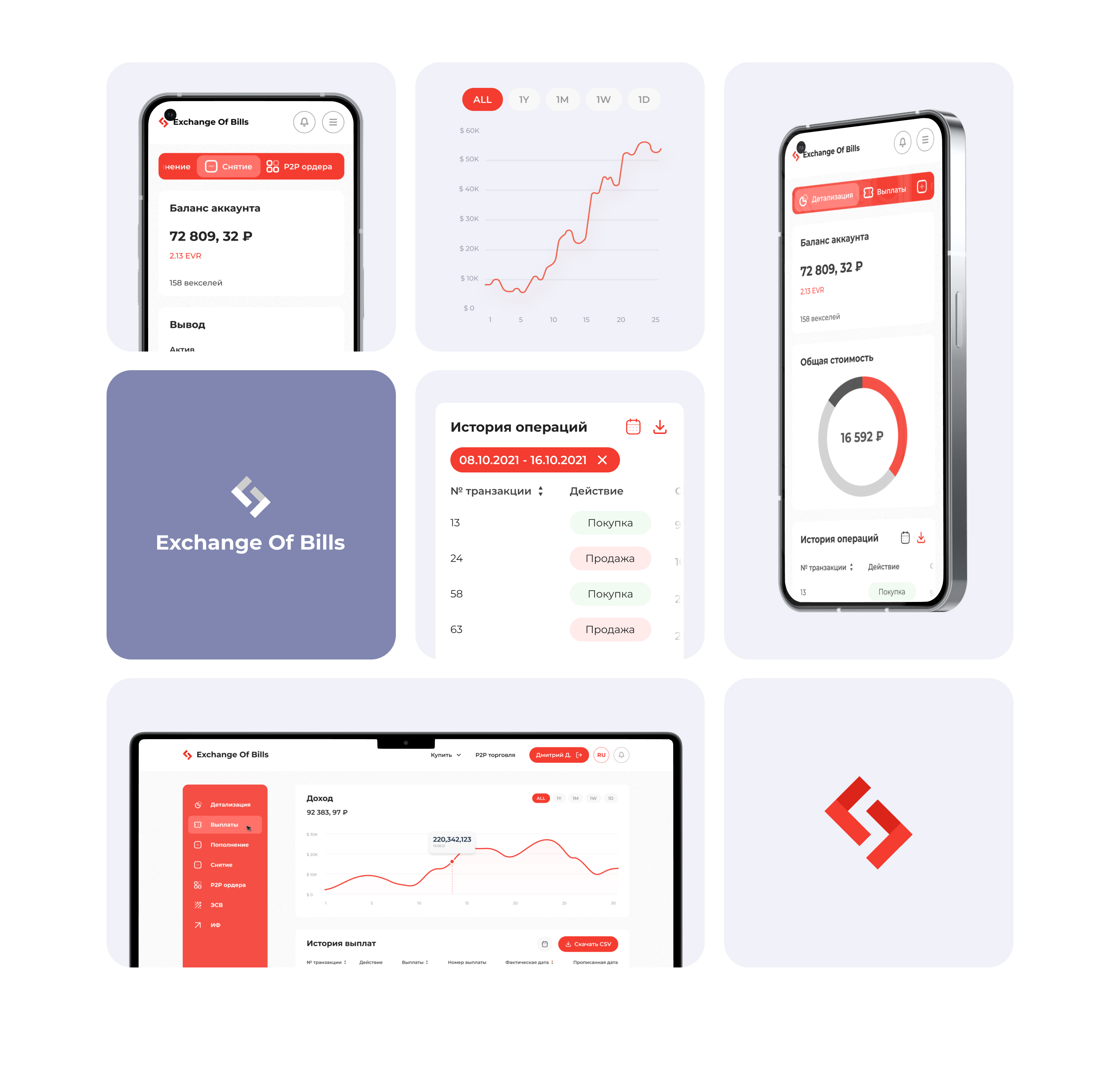 Exchange of Bills - Электронная система векселей — Изображение №5 — Интерфейсы на Dprofile
