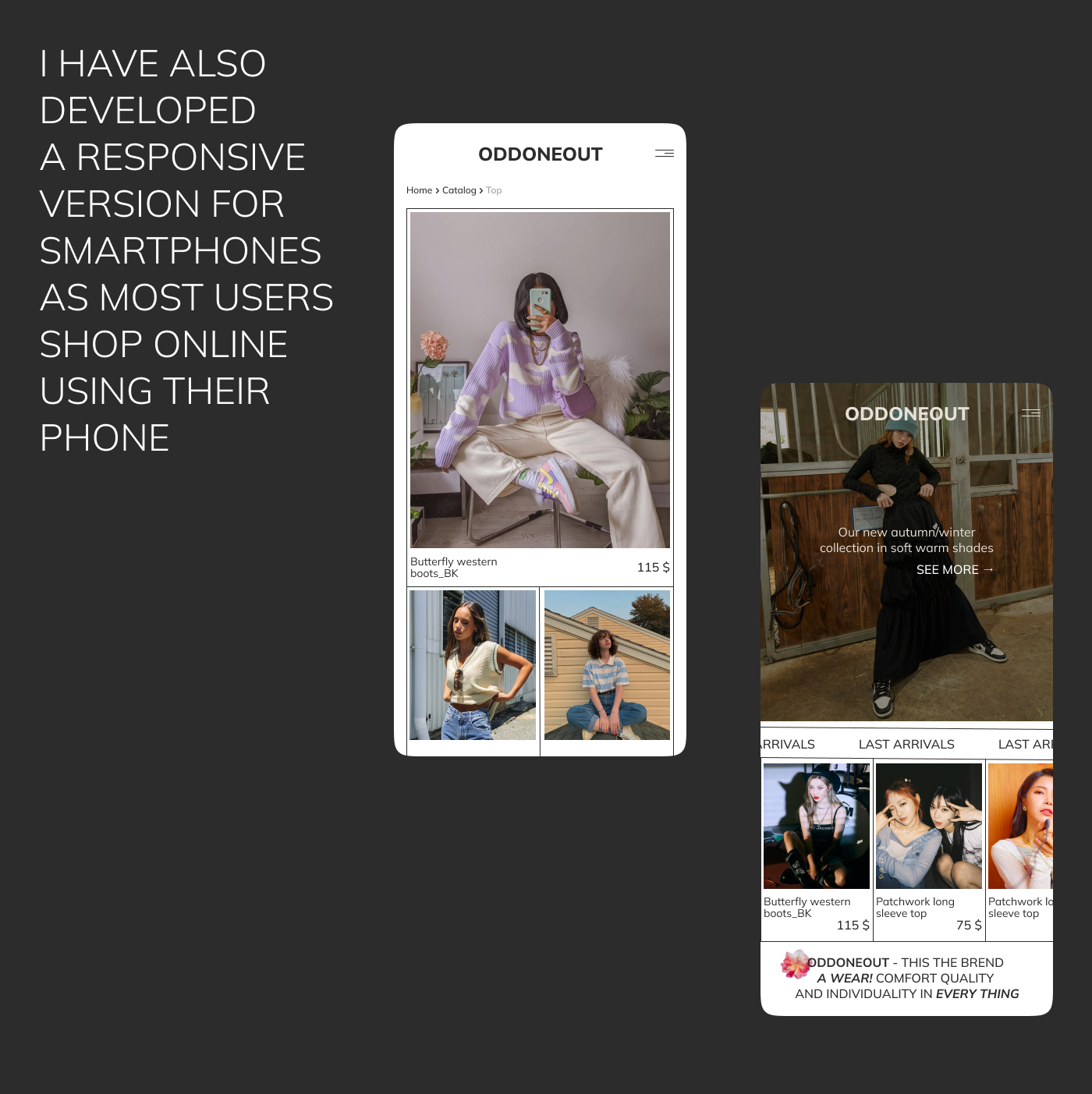 E-commerce | Redesign for Korean clothing brand — Изображение №5 — Интерфейсы на Dprofile