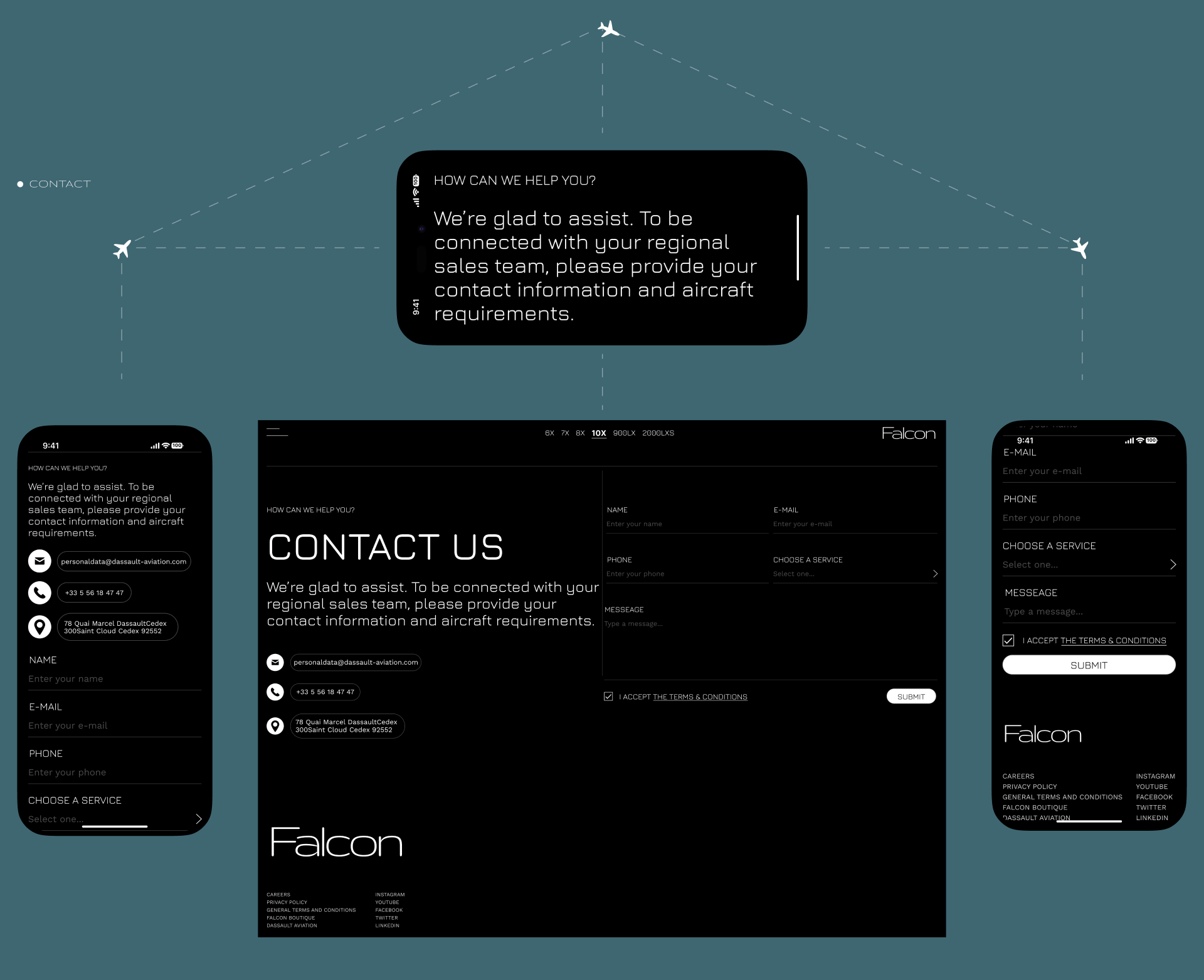 FALCON | CORPORATE WEBSITE REDESIGN — Изображение №9 — Интерфейсы на Dprofile
