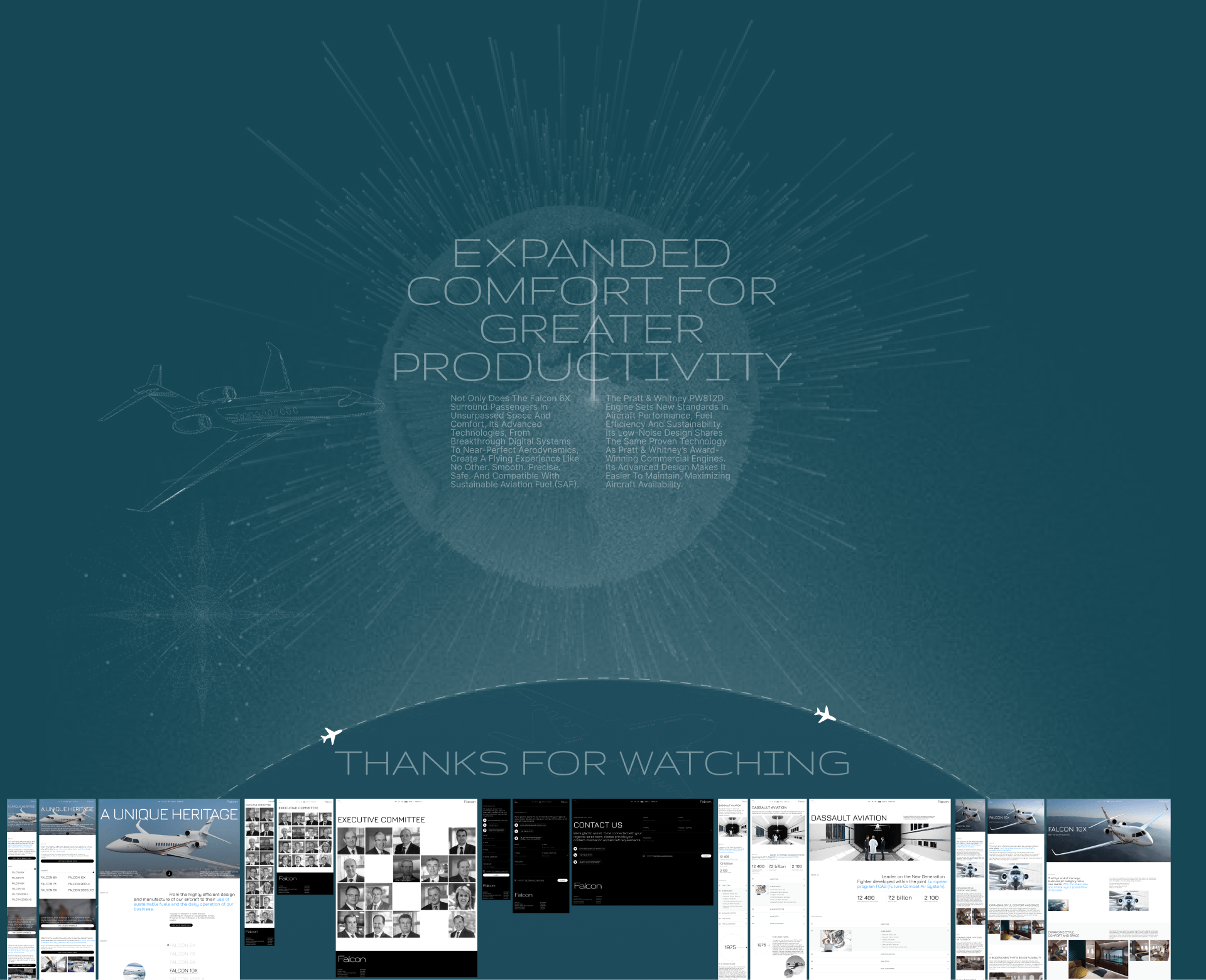 FALCON | CORPORATE WEBSITE REDESIGN — Изображение №10 — Интерфейсы на Dprofile