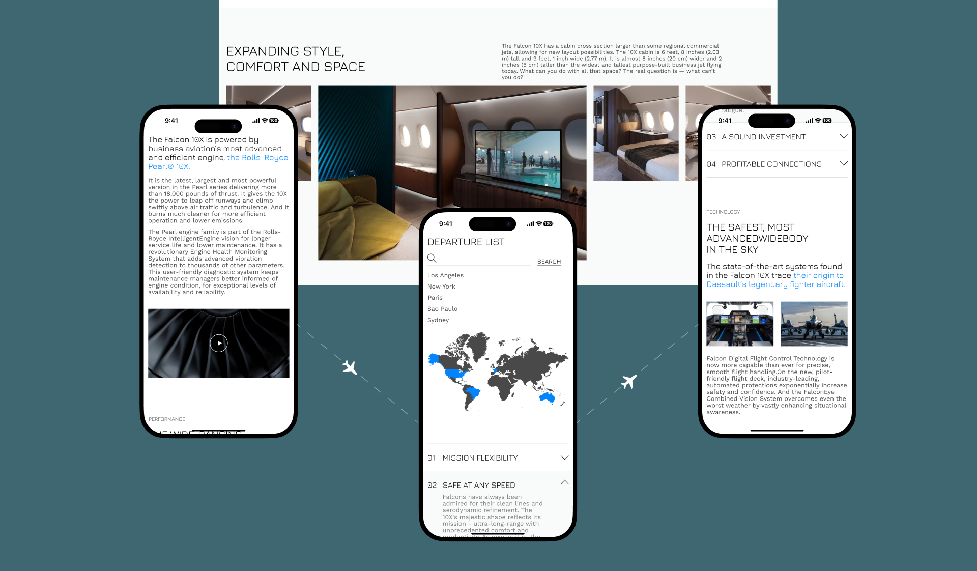 FALCON | CORPORATE WEBSITE REDESIGN — Изображение №7 — Интерфейсы на Dprofile