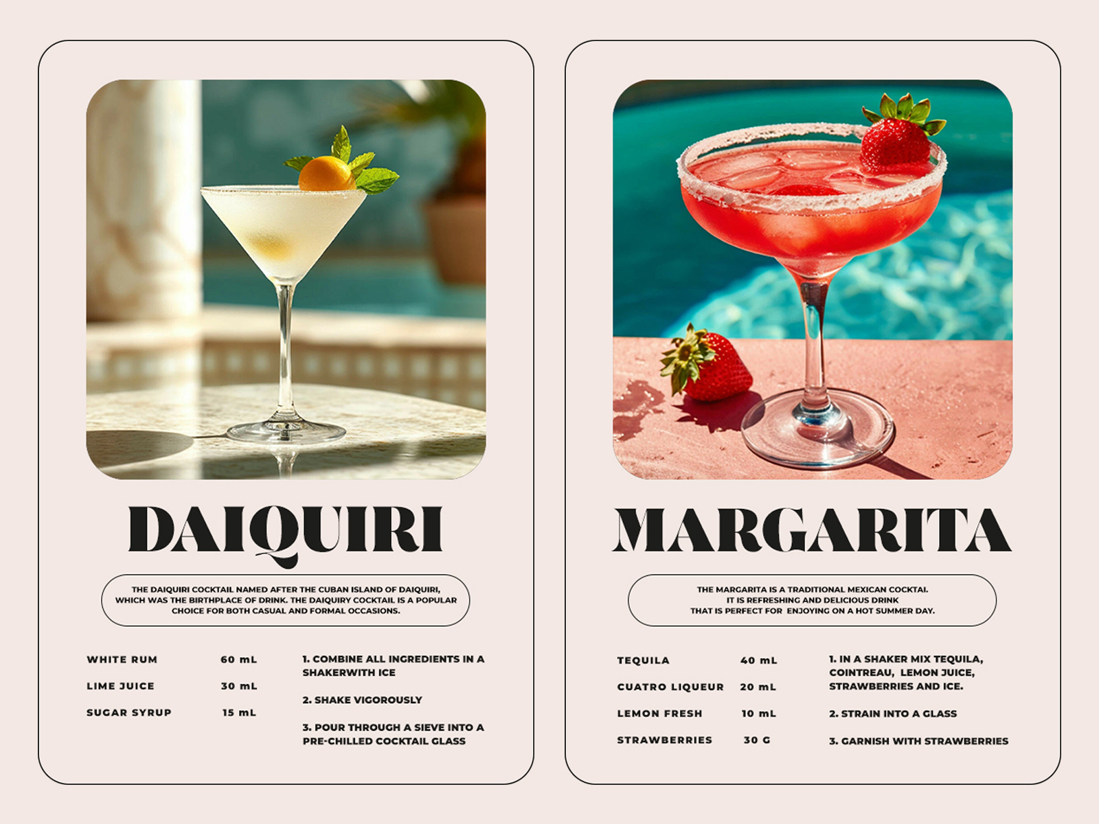 Cocktail receipt 2025 — Изображение №6 — Графика на Dprofile