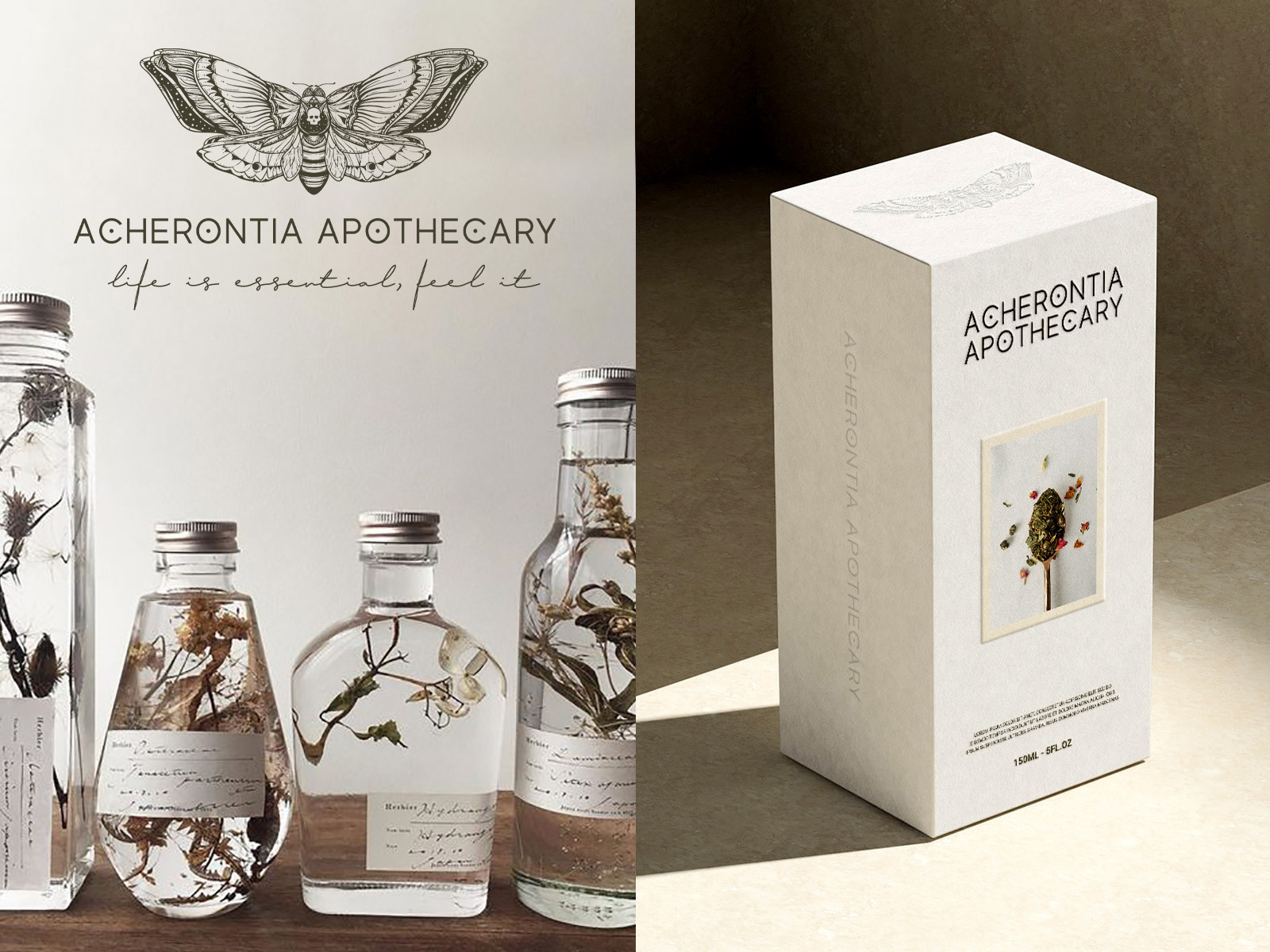 Acheronia apothecary — Изображение №6 — Брендинг, Иллюстрация на Dprofile