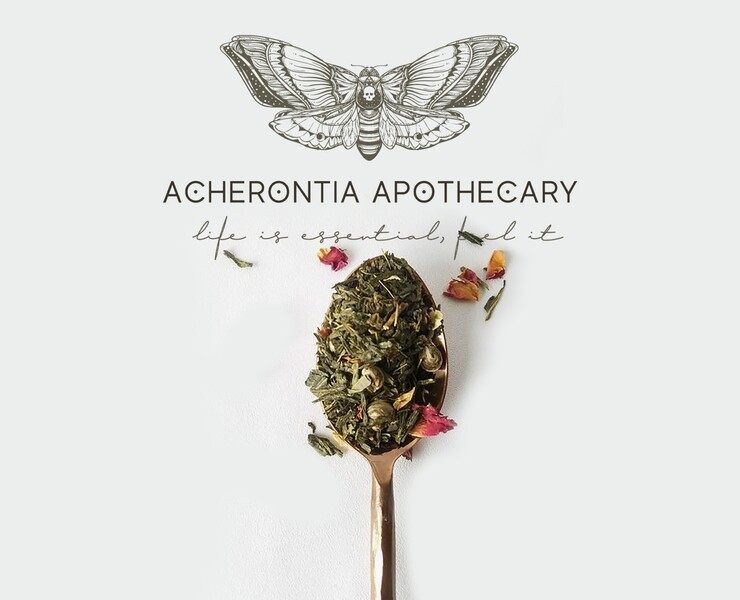 Acheronia apothecary — Брендинг, Иллюстрация на Dprofile