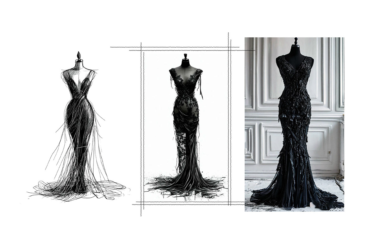 AI Haut Couture — Изображение №6 — Иллюстрация на Dprofile