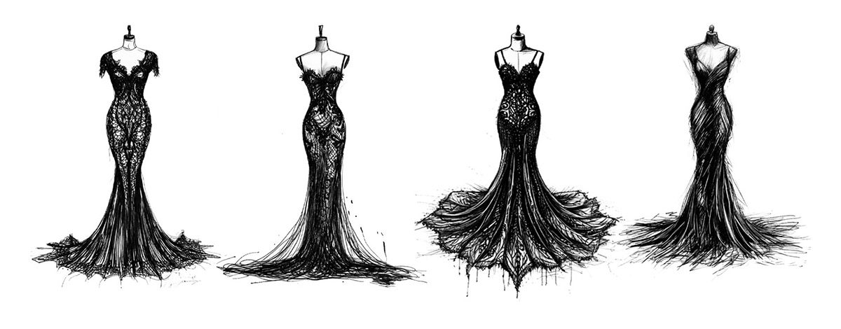 AI Haut Couture — Изображение №3 — Иллюстрация на Dprofile