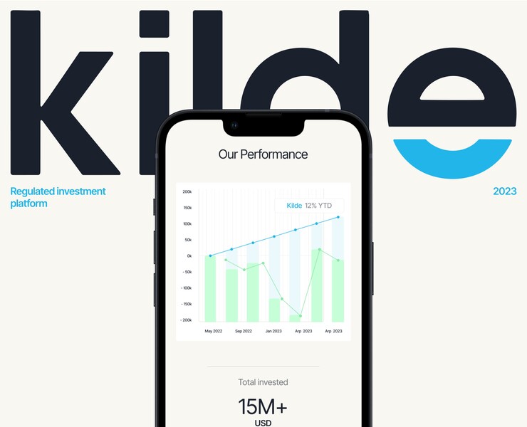 Kilde – landing page for digital private debt platform на Dprofile